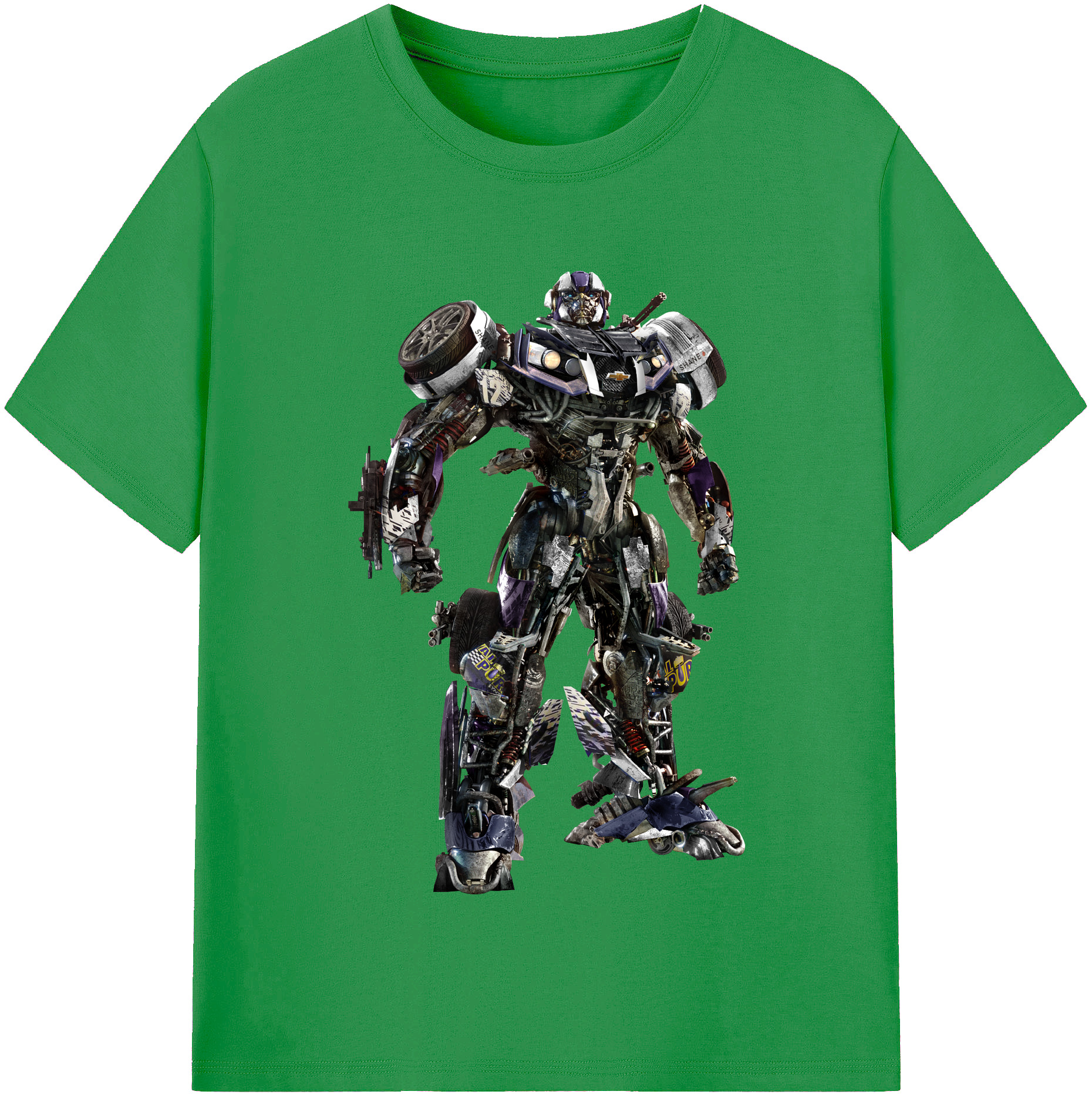 （画像用）  レディースカジュアルプリントTシャツ（綿100％）