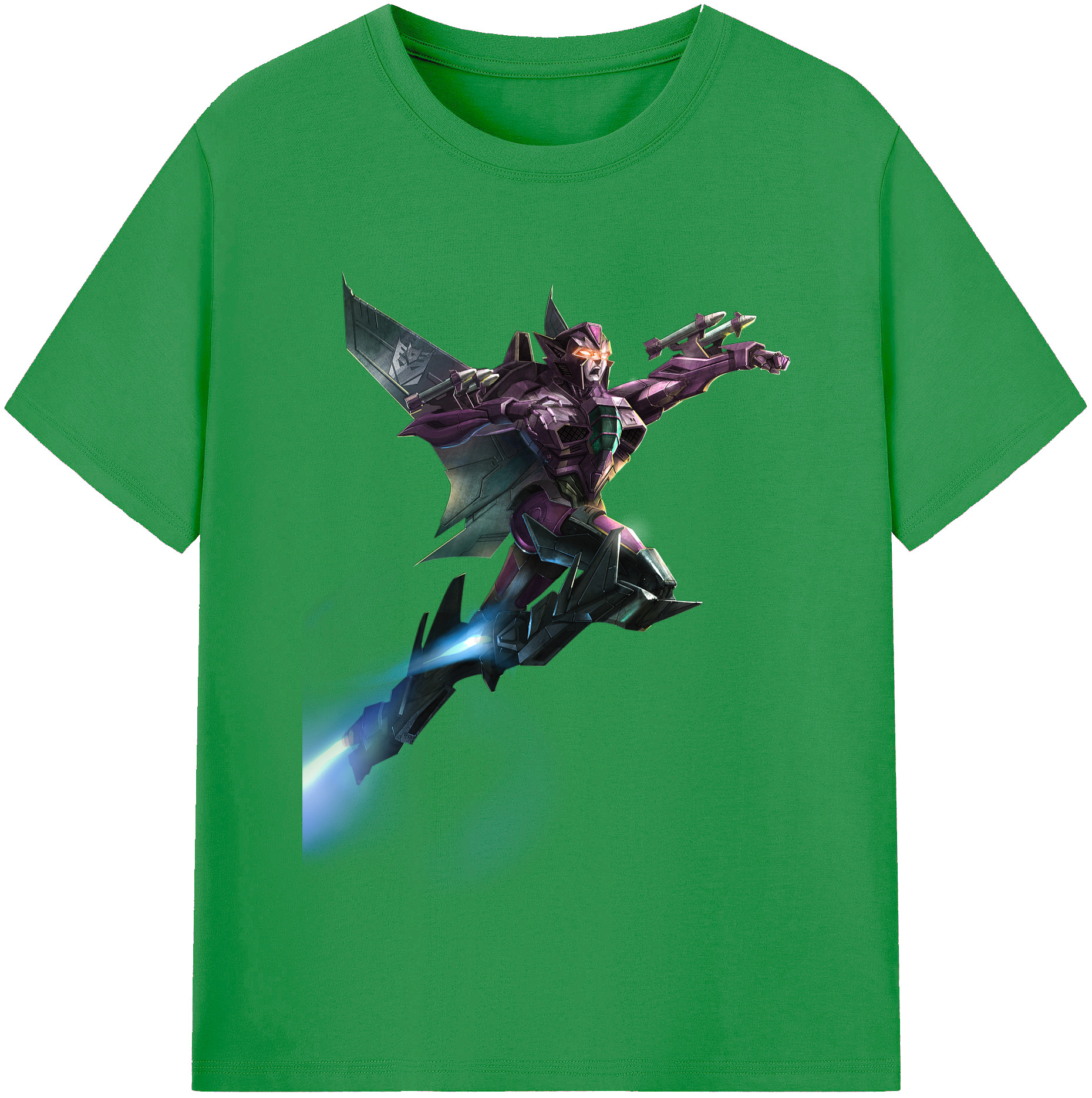 （画像用）  レディースカジュアルプリントTシャツ（綿100％）