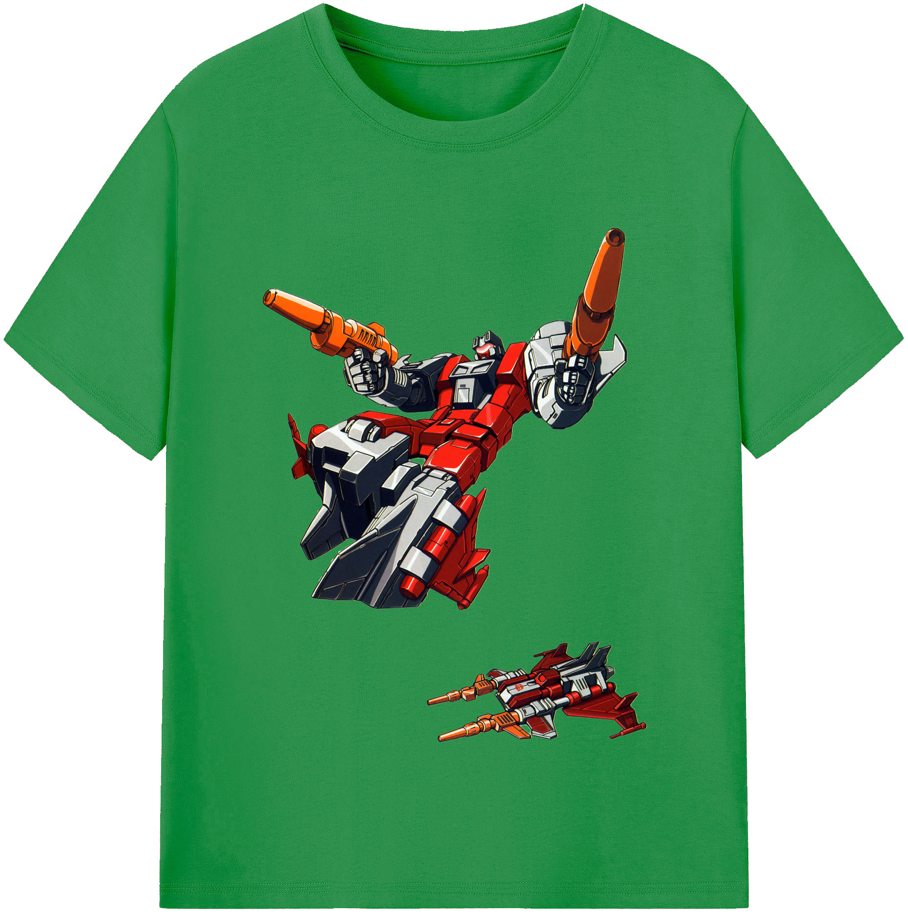 （画像用）  レディースカジュアルプリントTシャツ（綿100％）