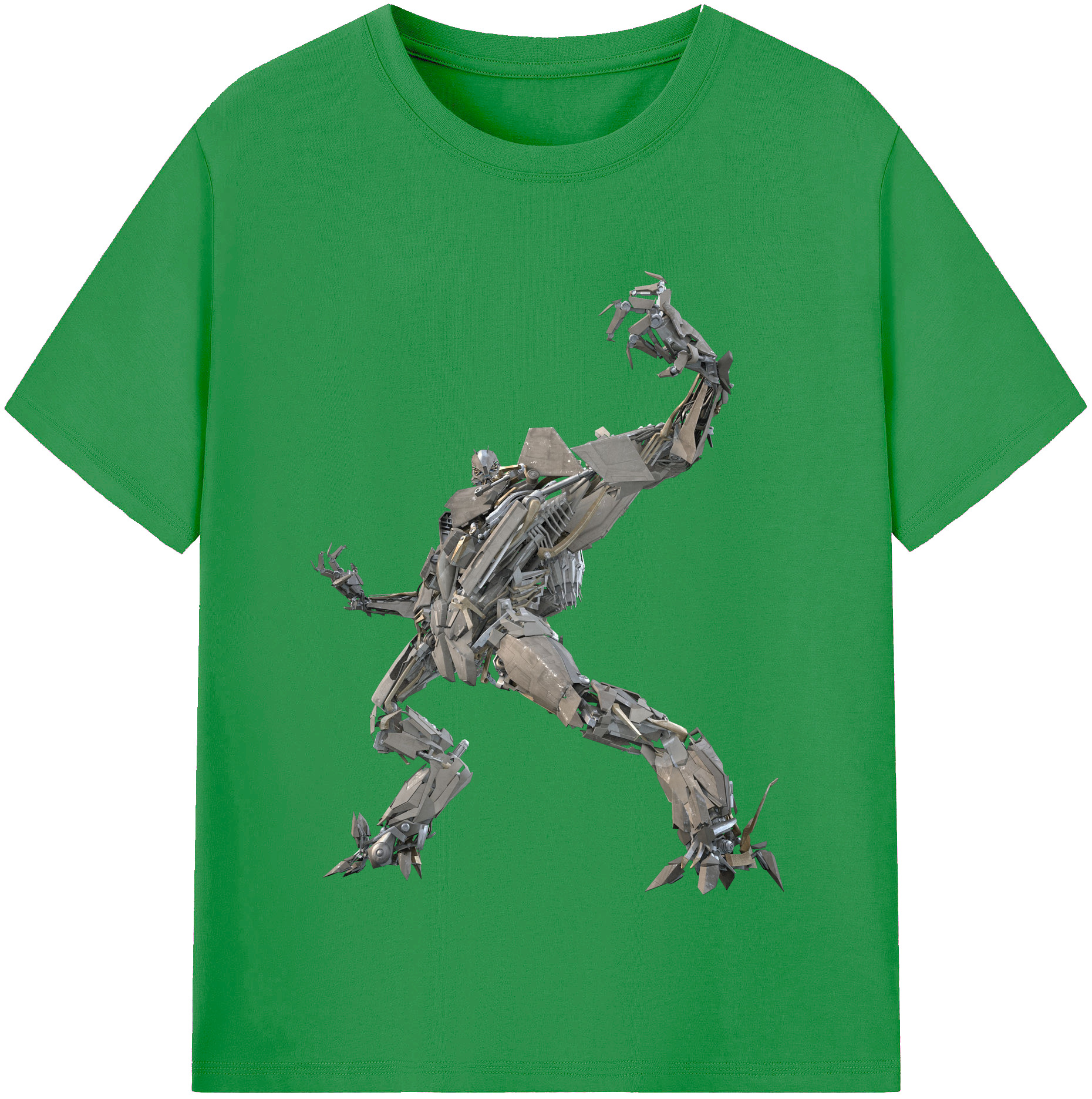 （画像用）  レディースカジュアルプリントTシャツ（綿100％）