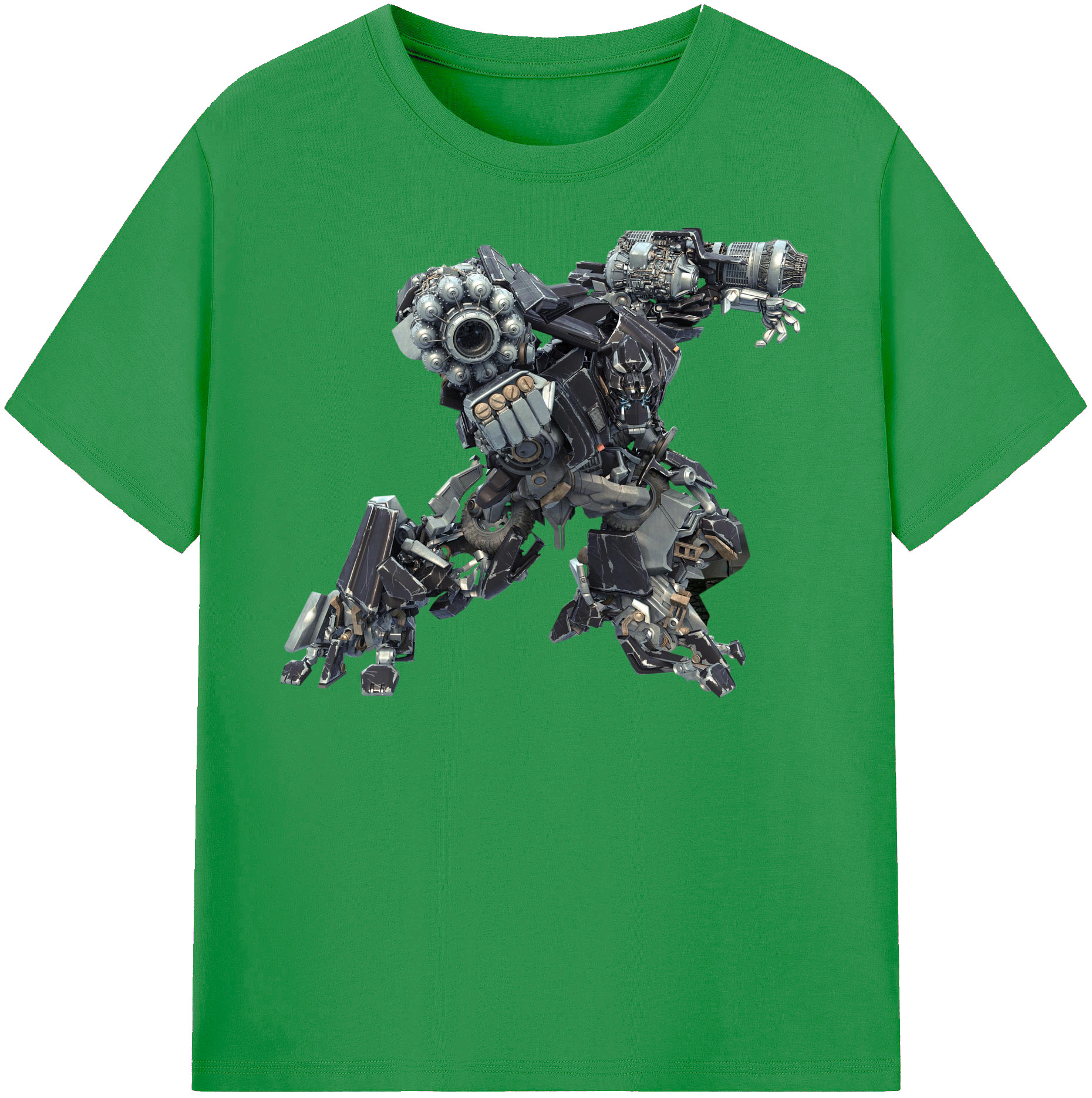 （画像用）  レディースカジュアルプリントTシャツ（綿100％）