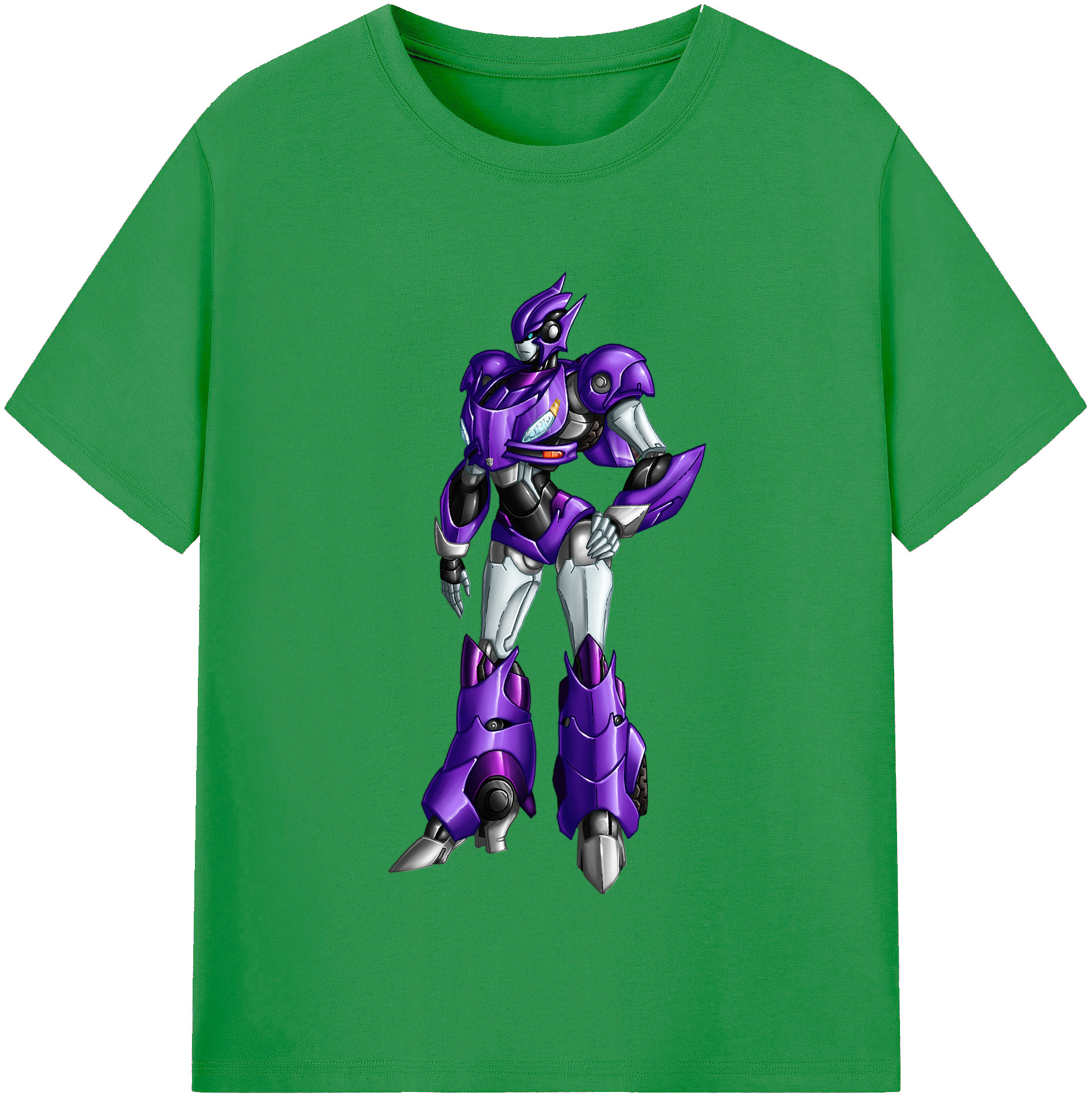 （画像用）  レディースカジュアルプリントTシャツ（綿100％）