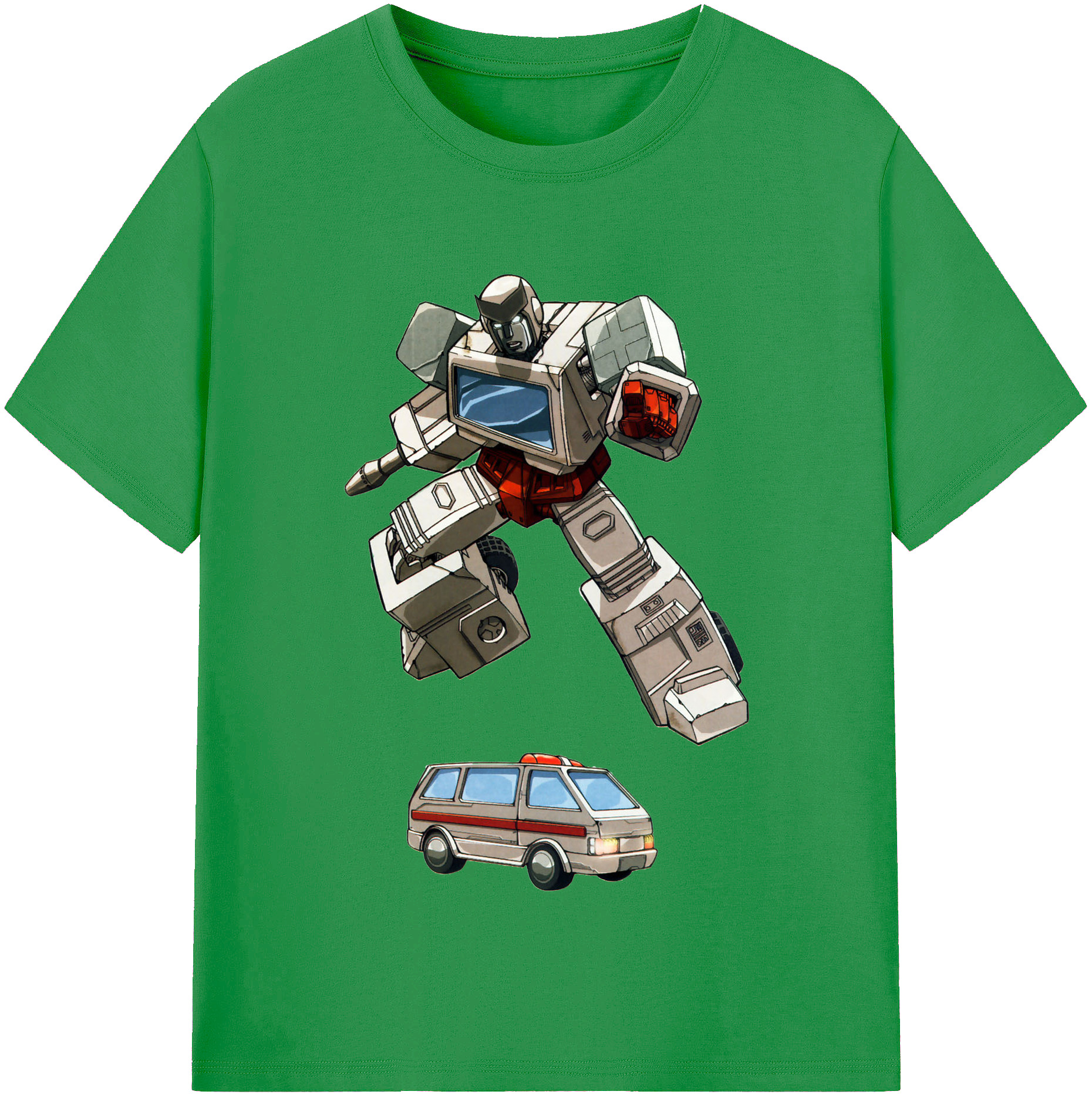 （画像用）  レディースカジュアルプリントTシャツ（綿100％）