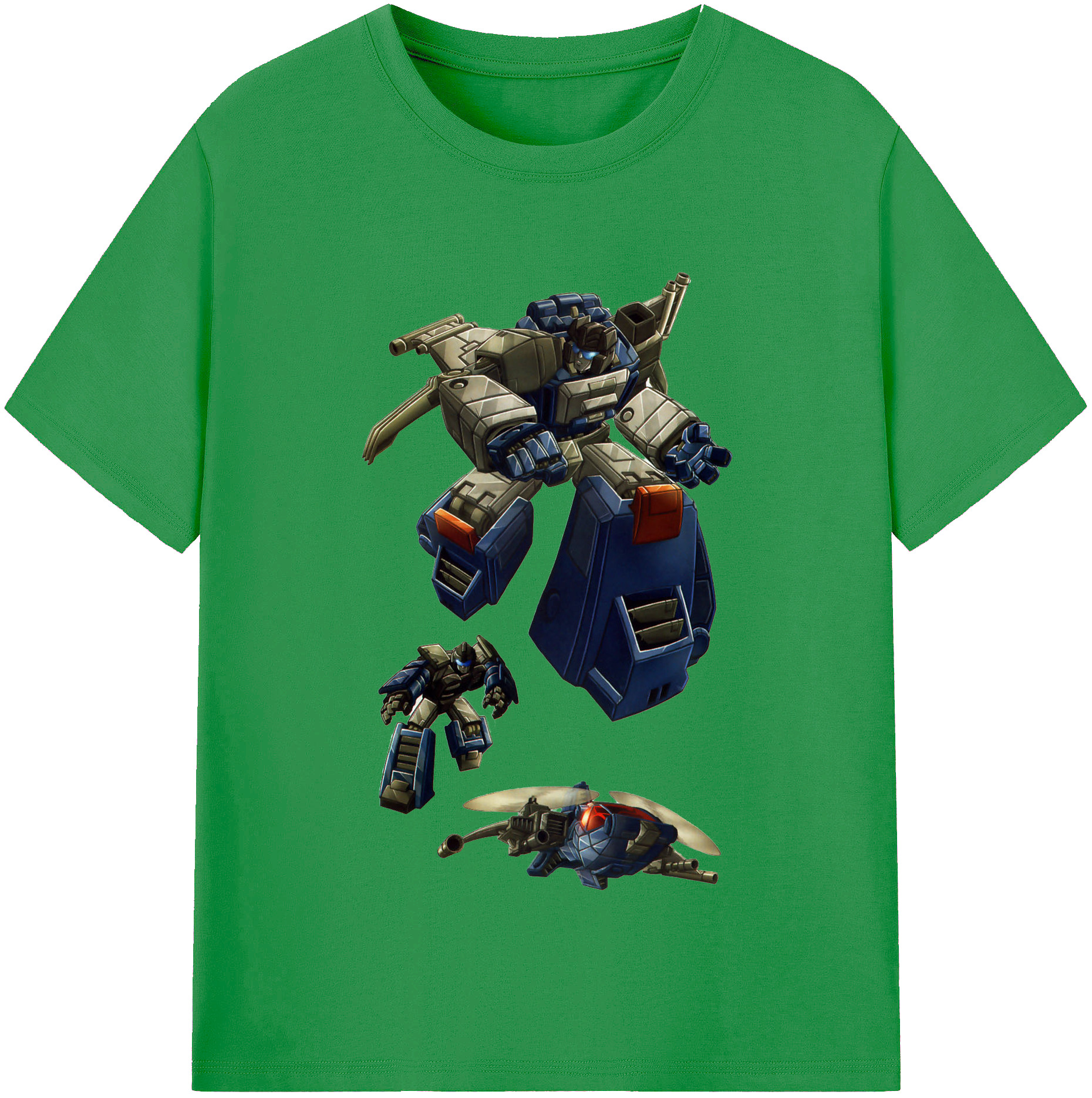 （画像用）  レディースカジュアルプリントTシャツ（綿100％）