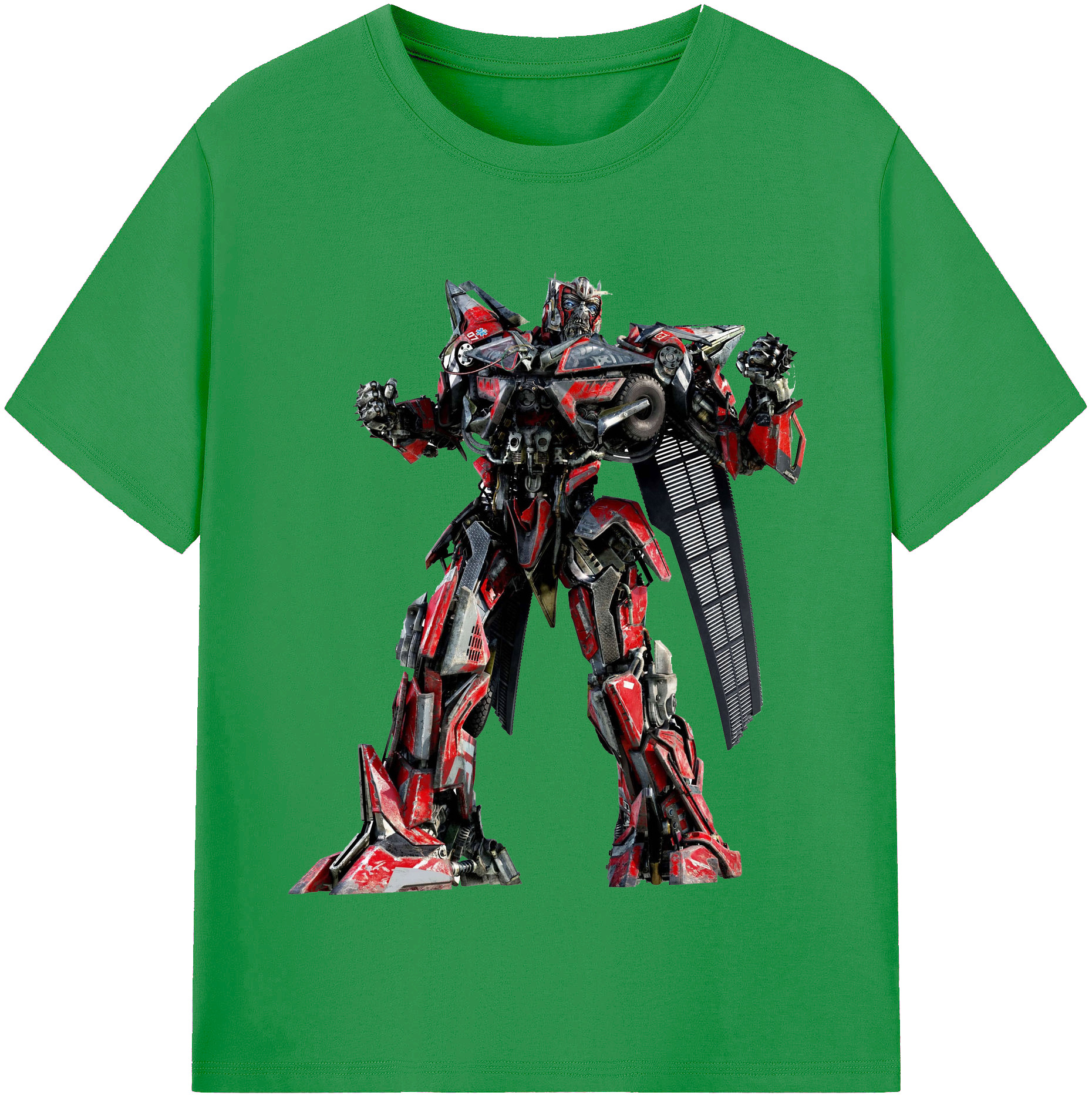 （画像用）  レディースカジュアルプリントTシャツ（綿100％）