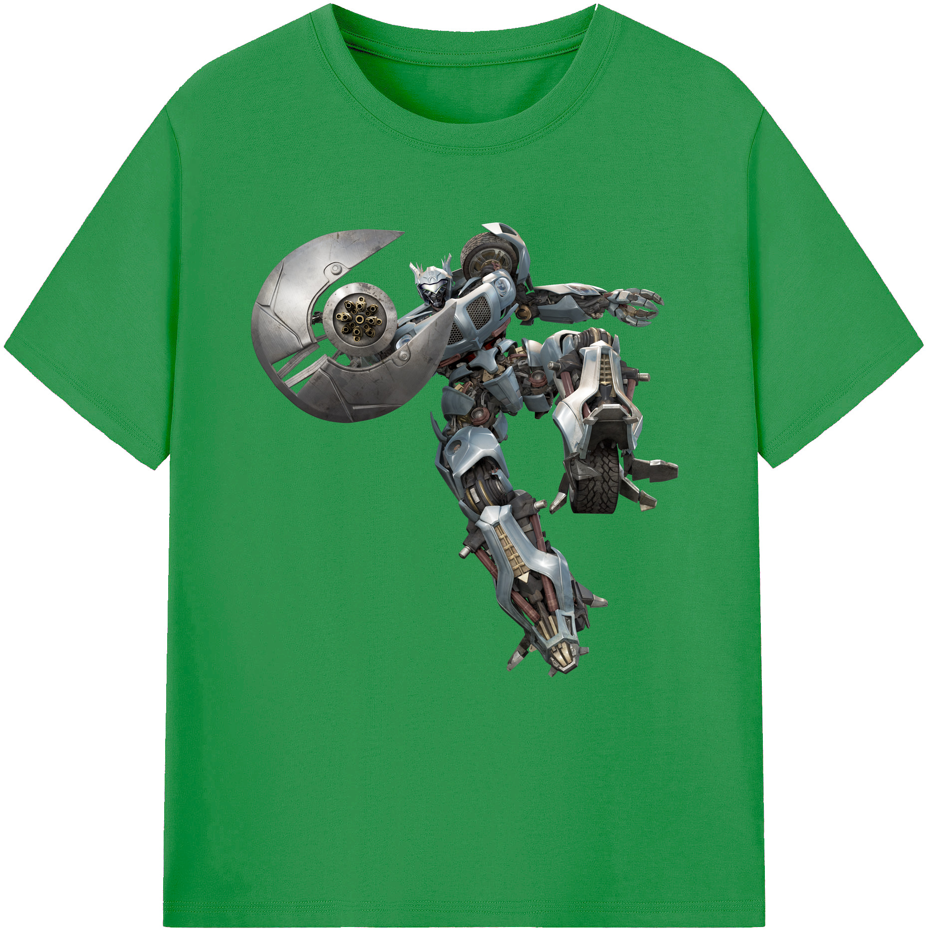 （画像用）  レディースカジュアルプリントTシャツ（綿100％）