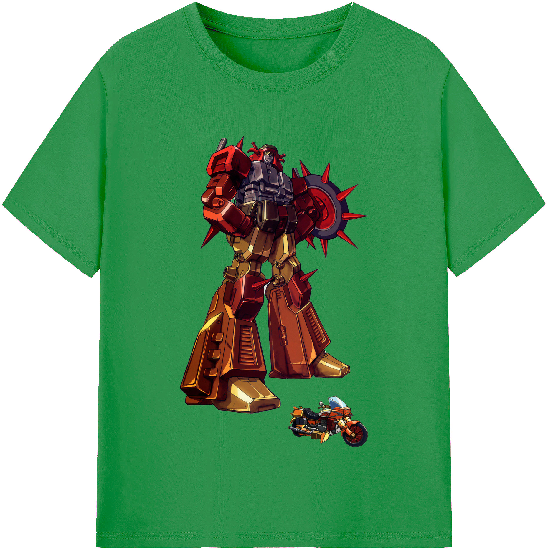 （画像用）  レディースカジュアルプリントTシャツ（綿100％）