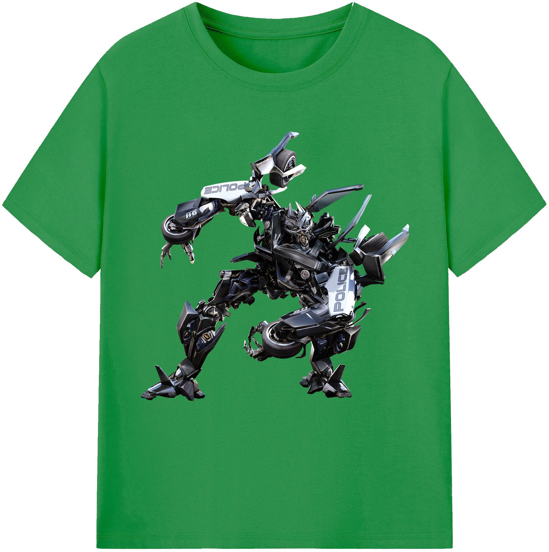 （画像用）  レディースカジュアルプリントTシャツ（綿100％）