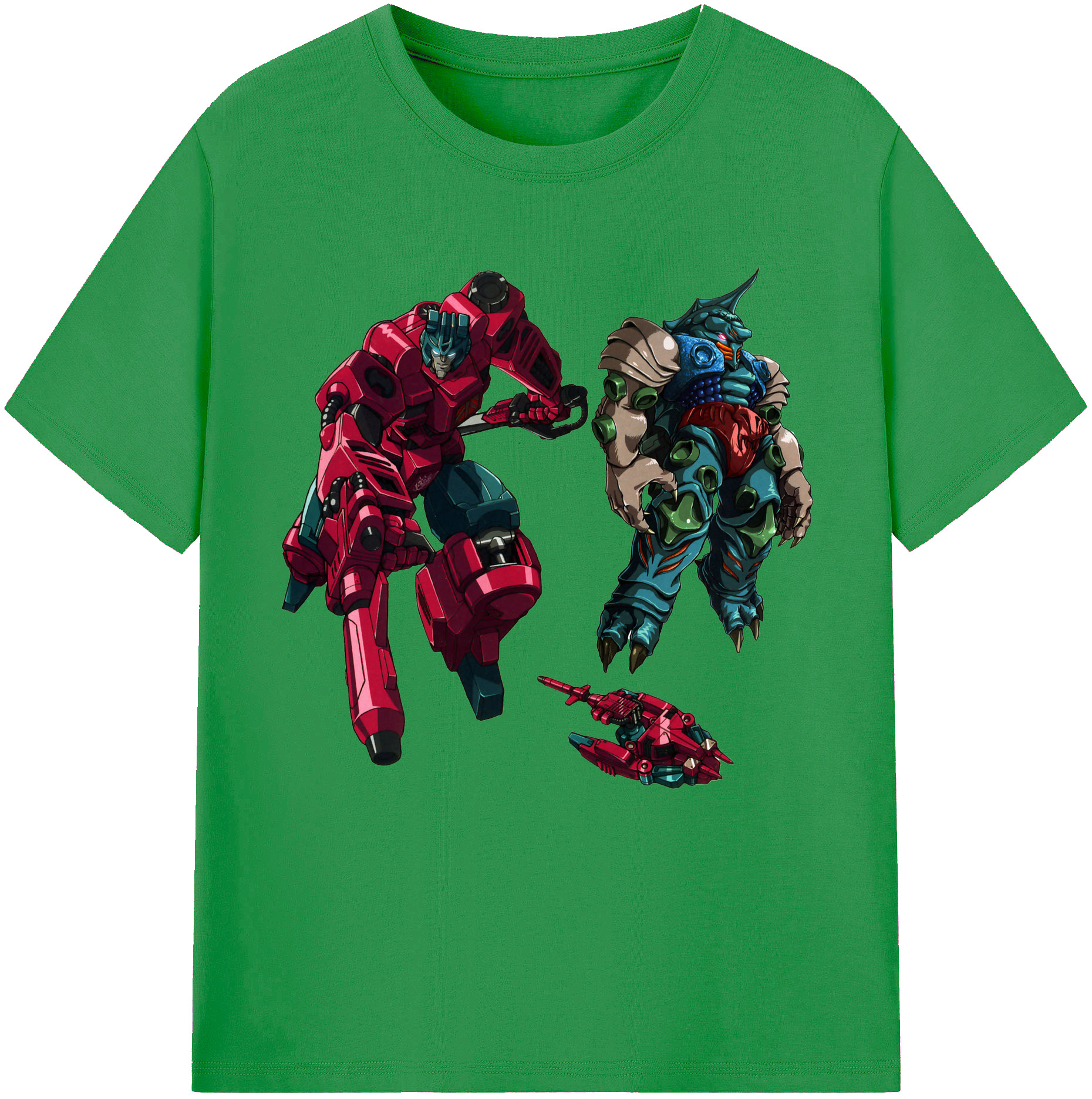 （画像用）  レディースカジュアルプリントTシャツ（綿100％）