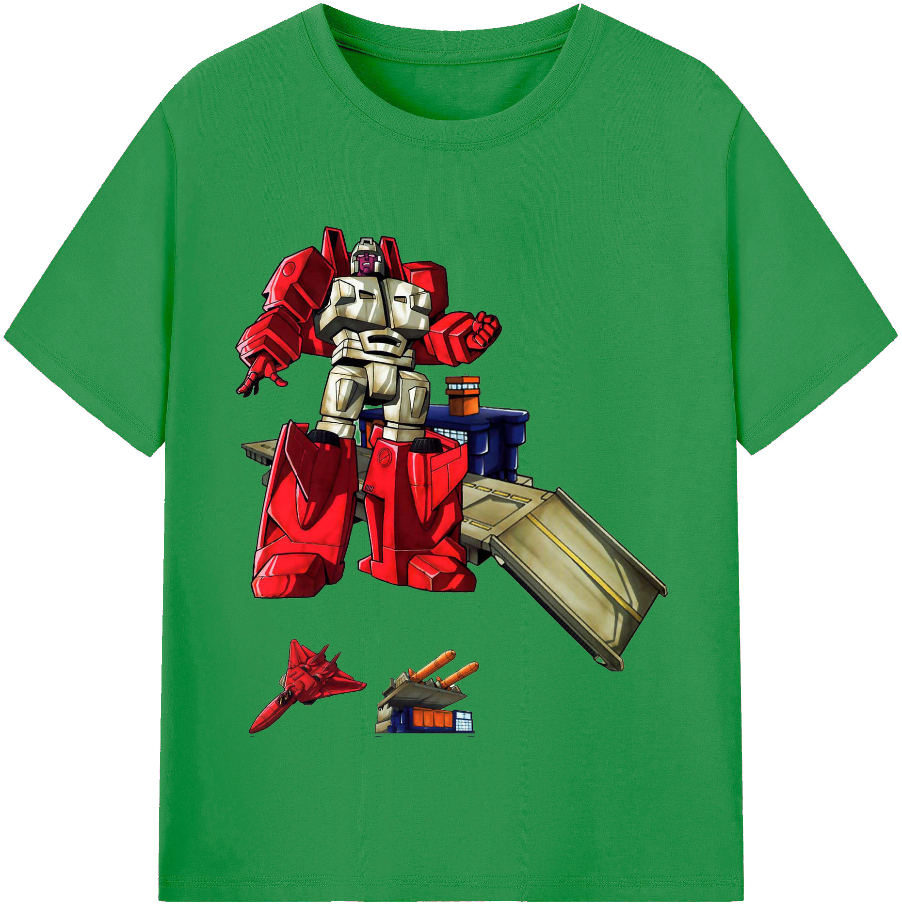 （画像用）  レディースカジュアルプリントTシャツ（綿100％）