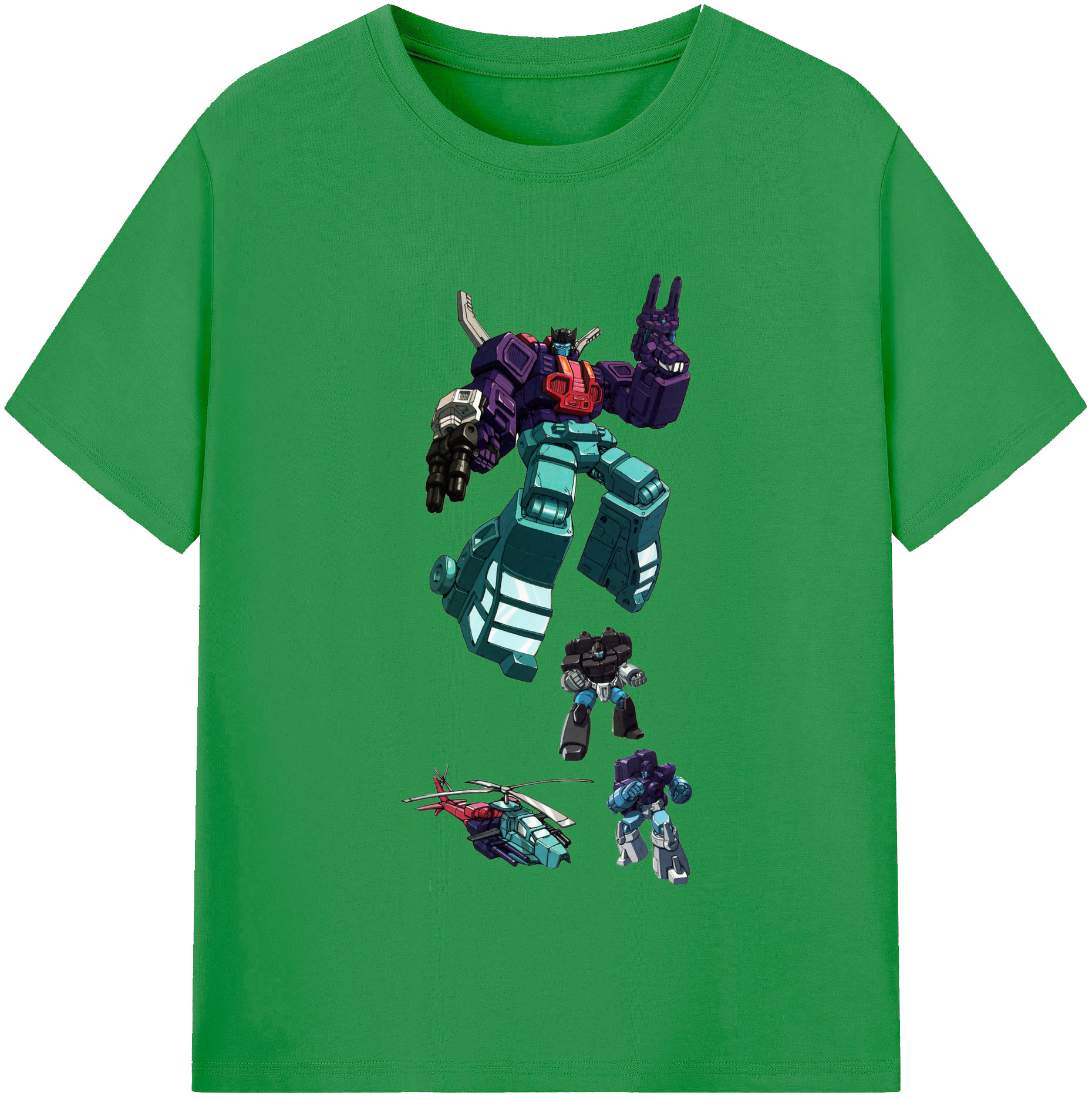 （画像用）  レディースカジュアルプリントTシャツ（綿100％）