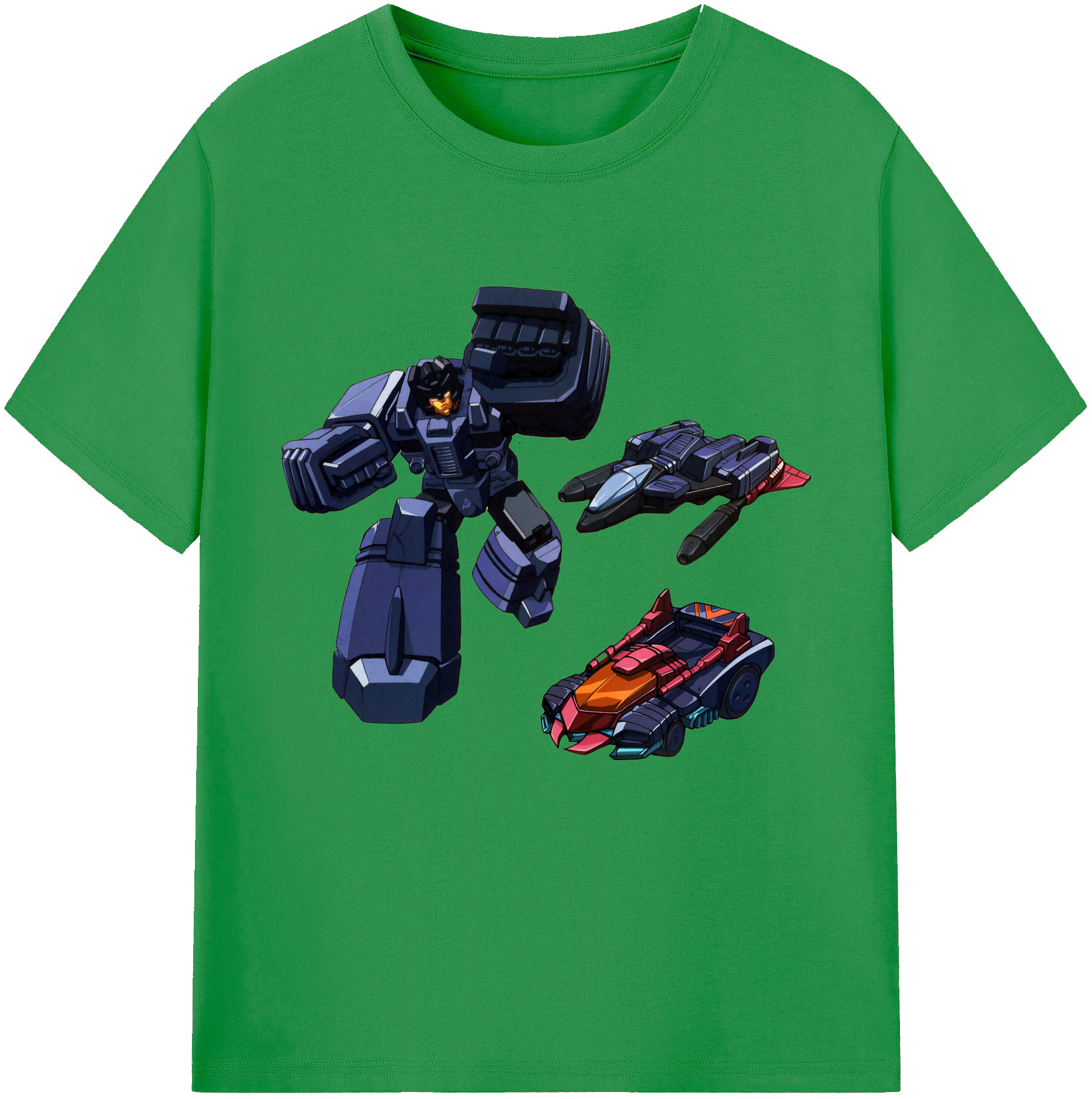 （画像用）  レディースカジュアルプリントTシャツ（綿100％）