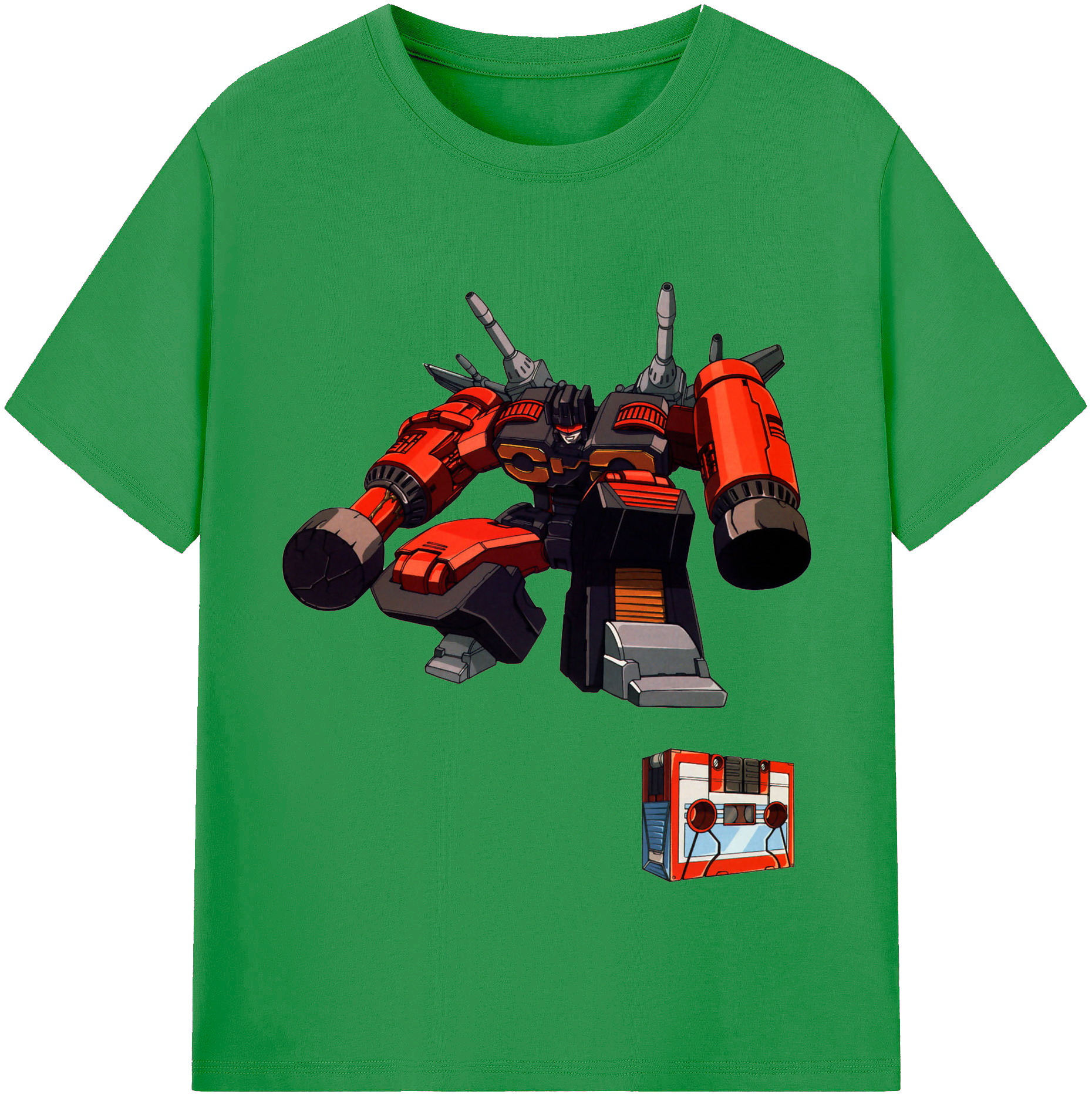 （画像用）  レディースカジュアルプリントTシャツ（綿100％）