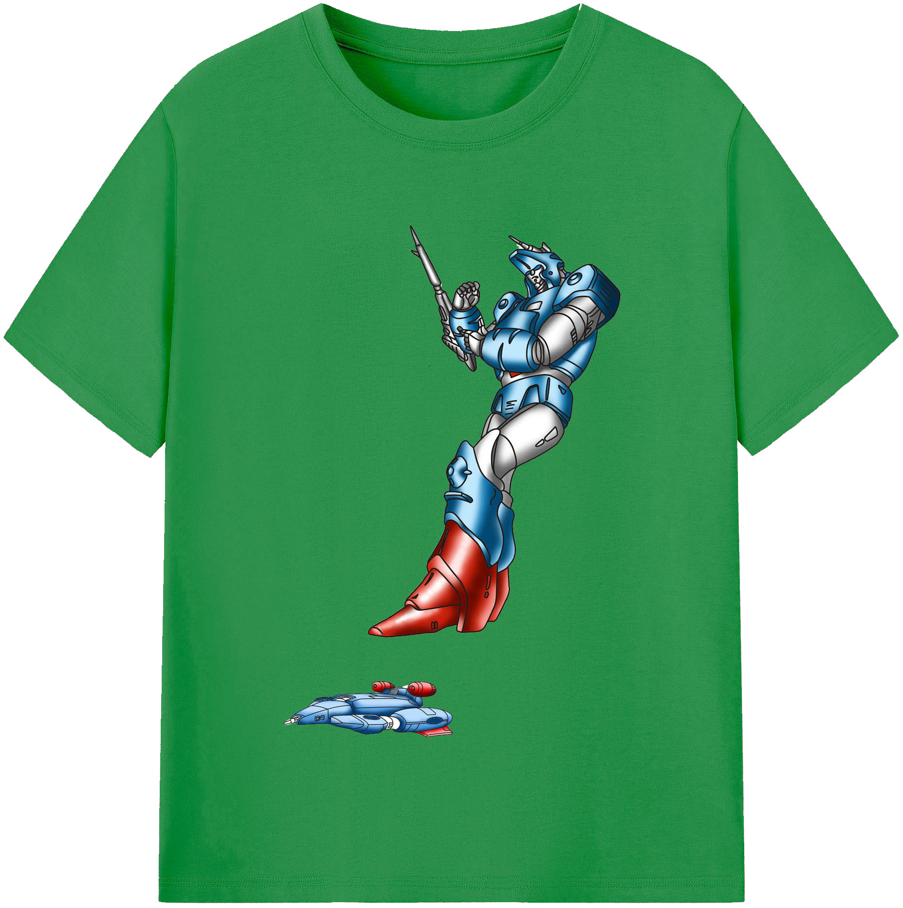 （画像用）  レディースカジュアルプリントTシャツ（綿100％）