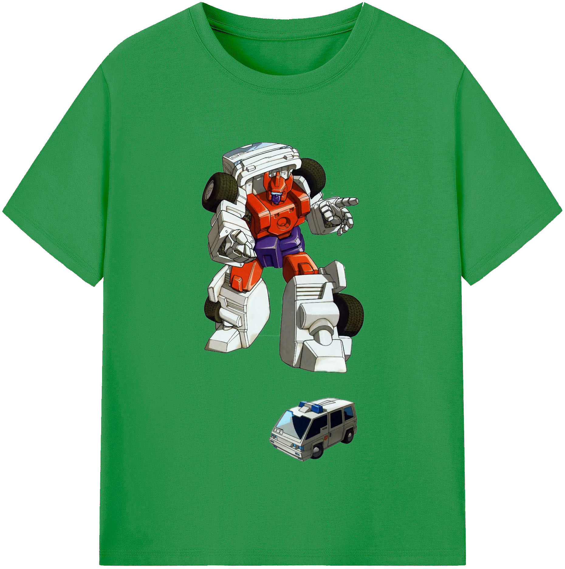 （画像用）  レディースカジュアルプリントTシャツ（綿100％）