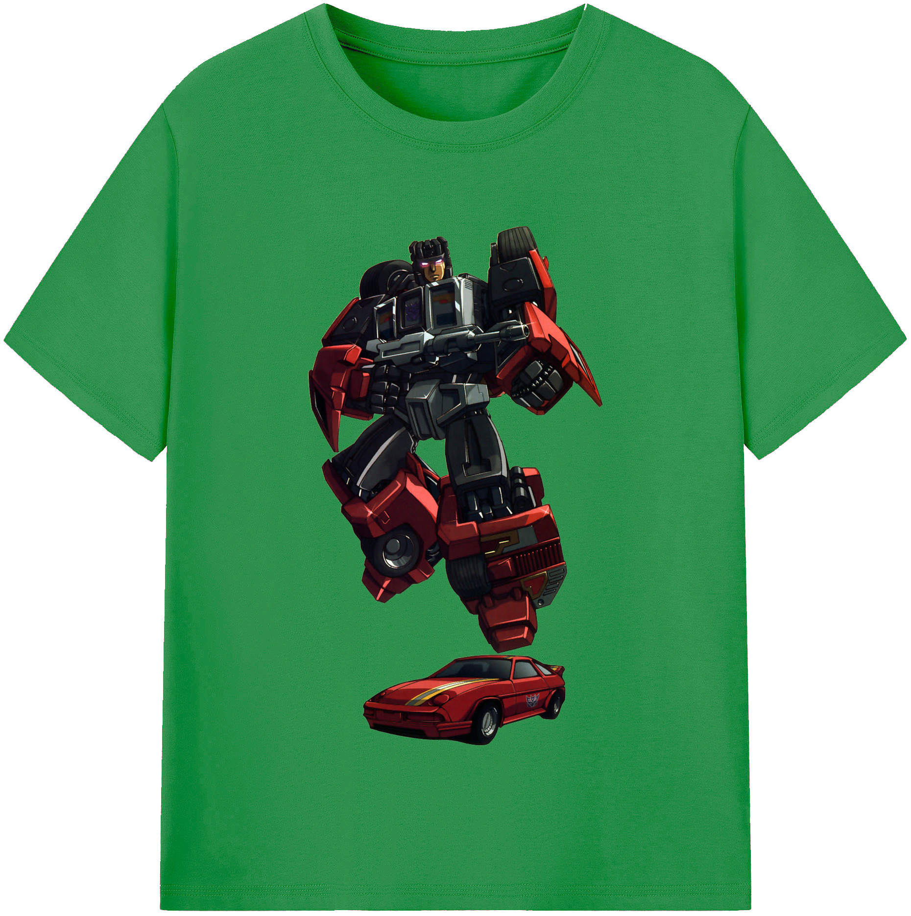 （画像用）  レディースカジュアルプリントTシャツ（綿100％）