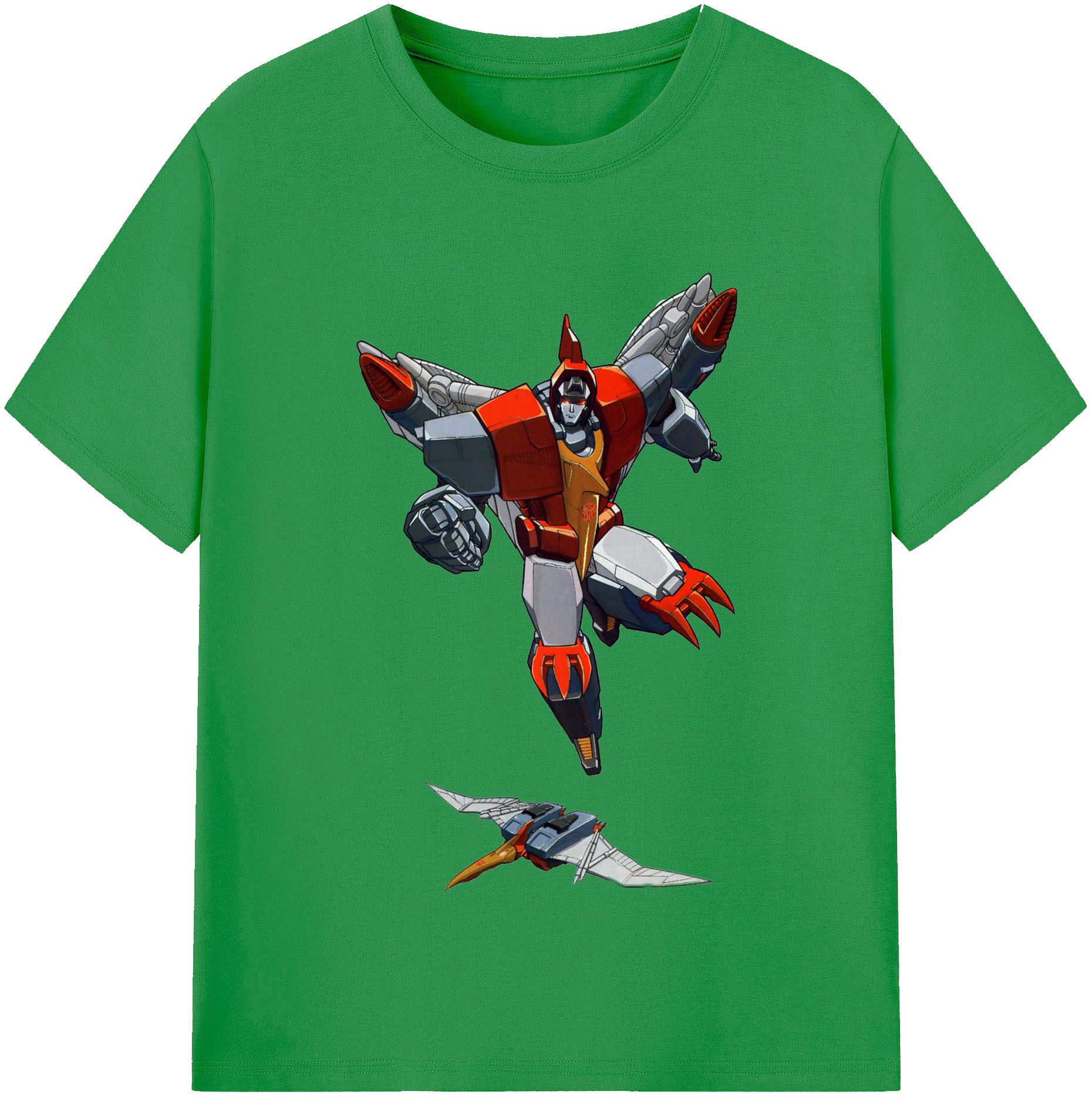（画像用）  レディースカジュアルプリントTシャツ（綿100％）
