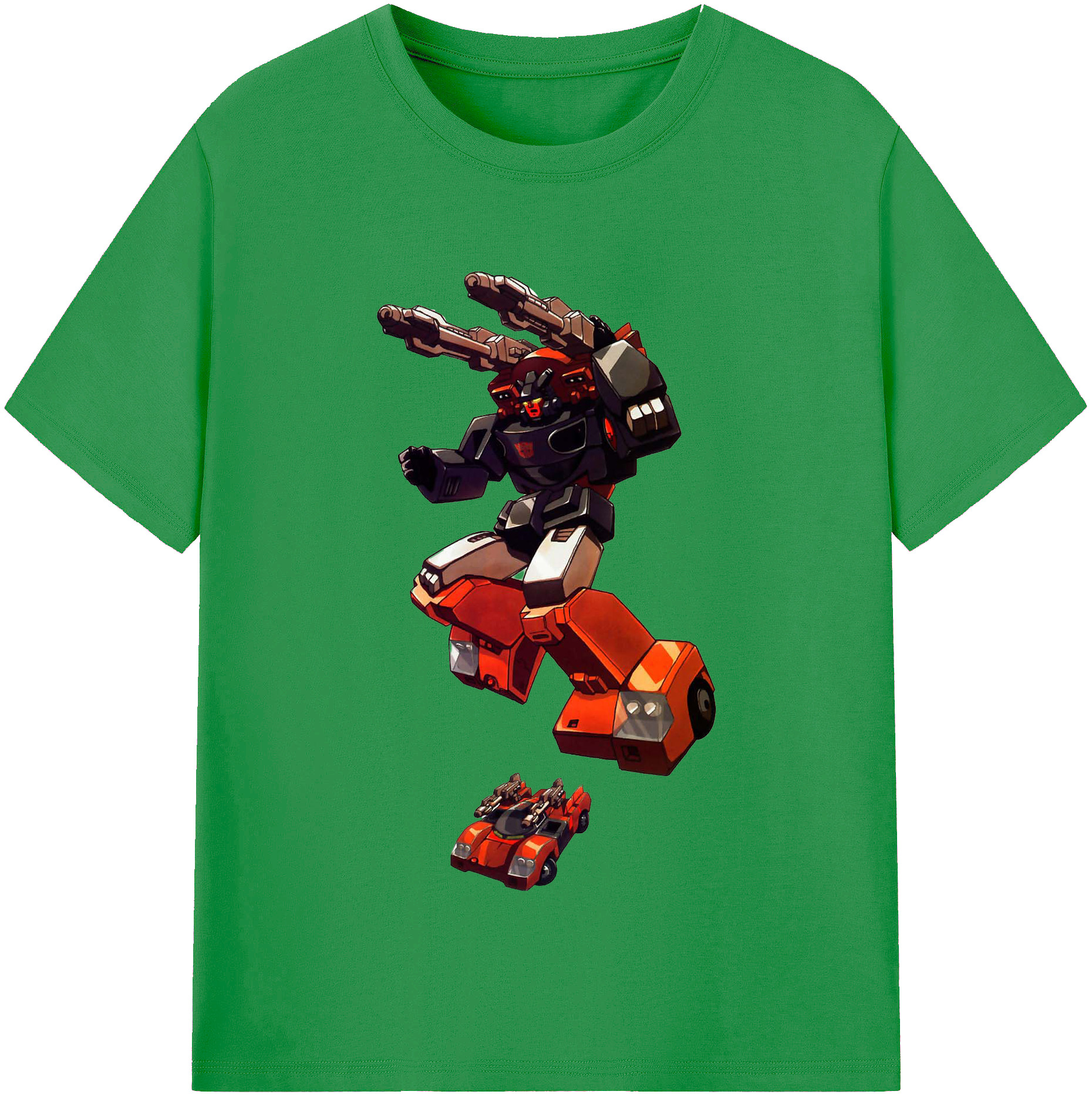 （画像用）  レディースカジュアルプリントTシャツ（綿100％）