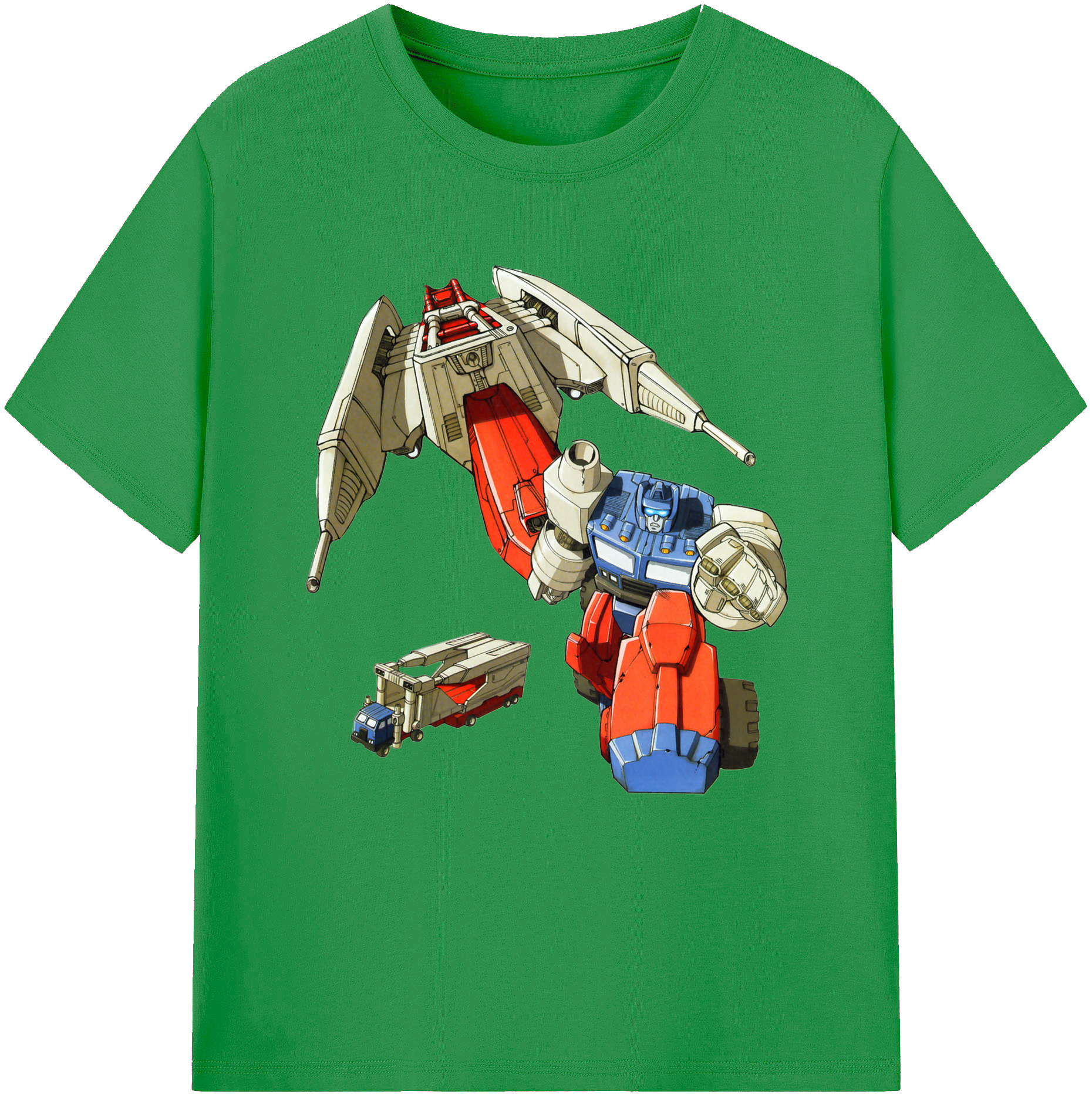 （画像用）  レディースカジュアルプリントTシャツ（綿100％）