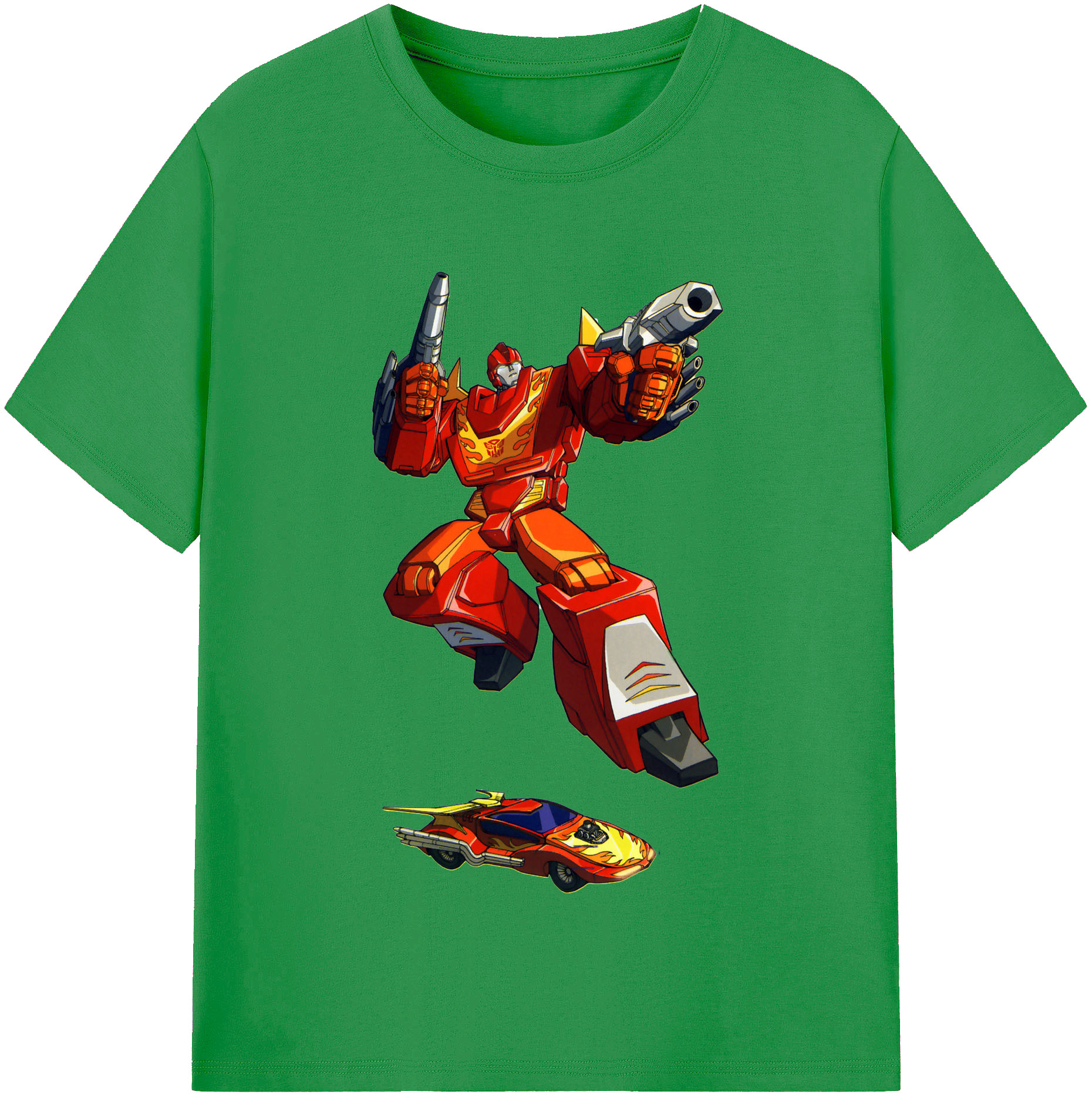 （画像用）  レディースカジュアルプリントTシャツ（綿100％）