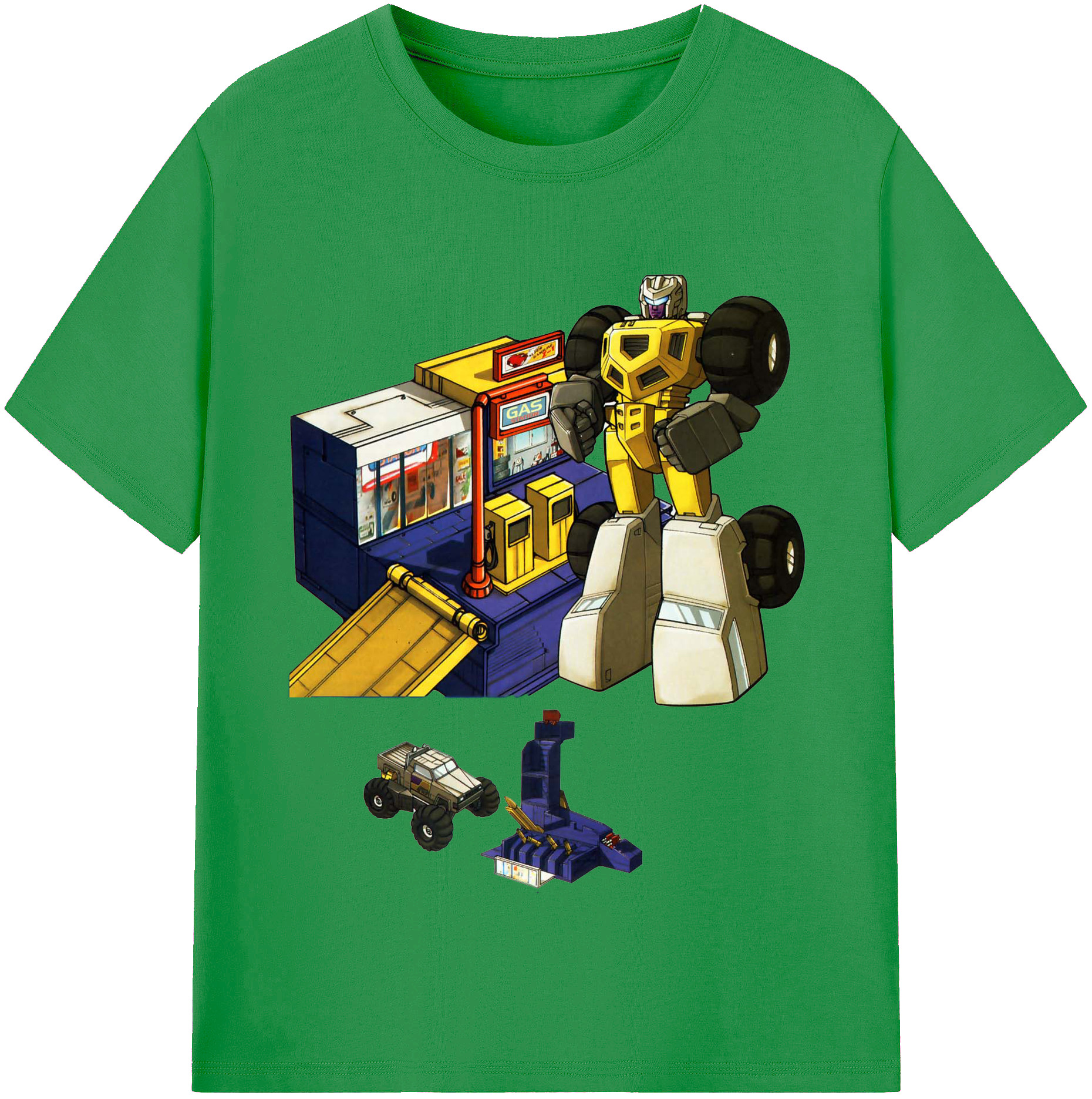 （画像用）  レディースカジュアルプリントTシャツ（綿100％）