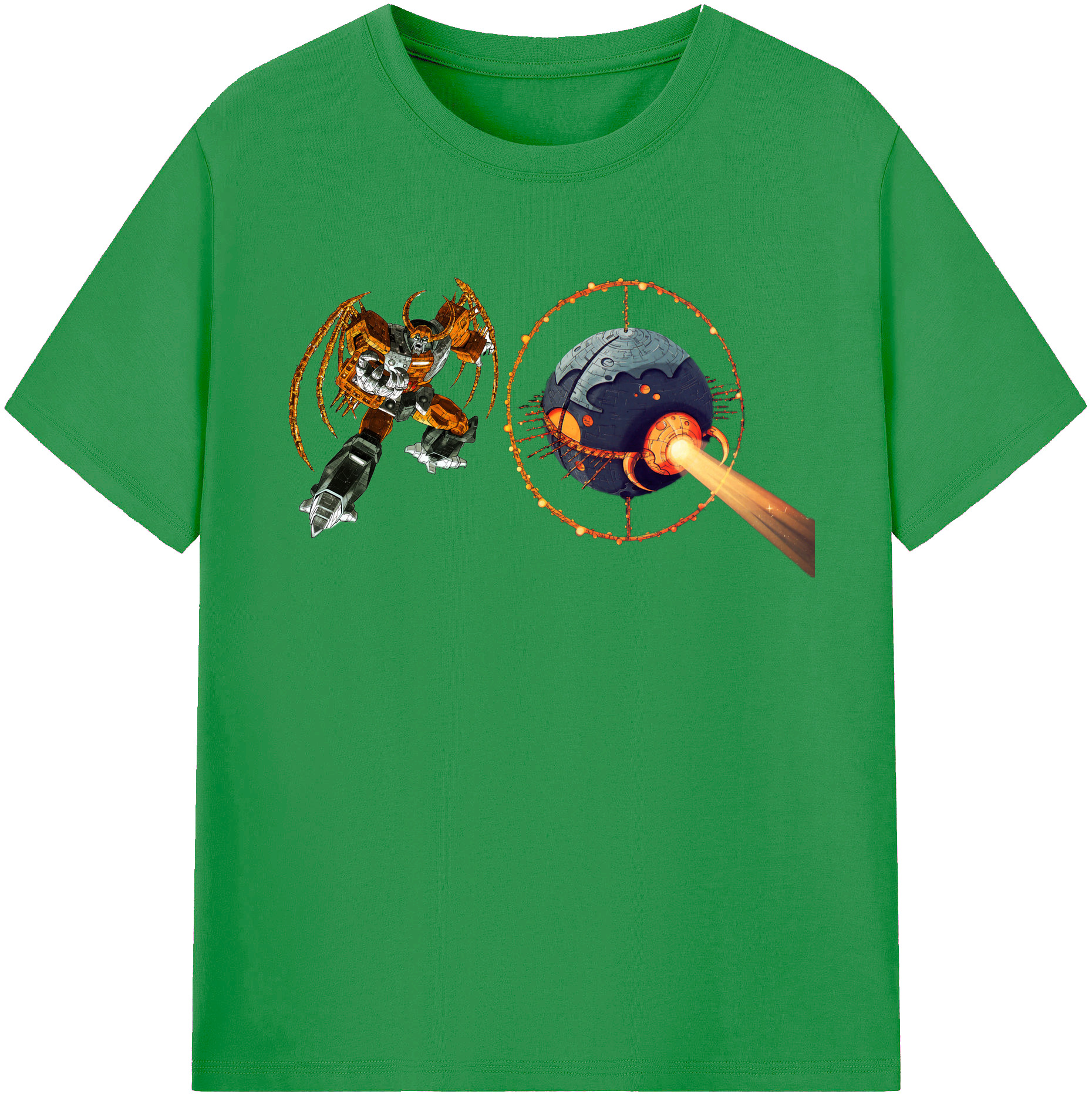 （画像用）  レディースカジュアルプリントTシャツ（綿100％）