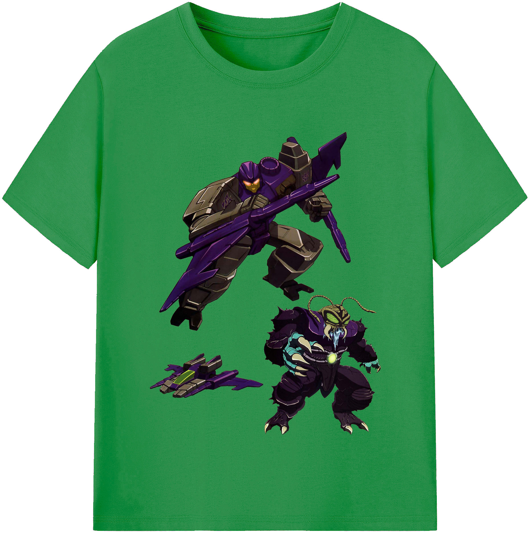 （画像用）  レディースカジュアルプリントTシャツ（綿100％）
