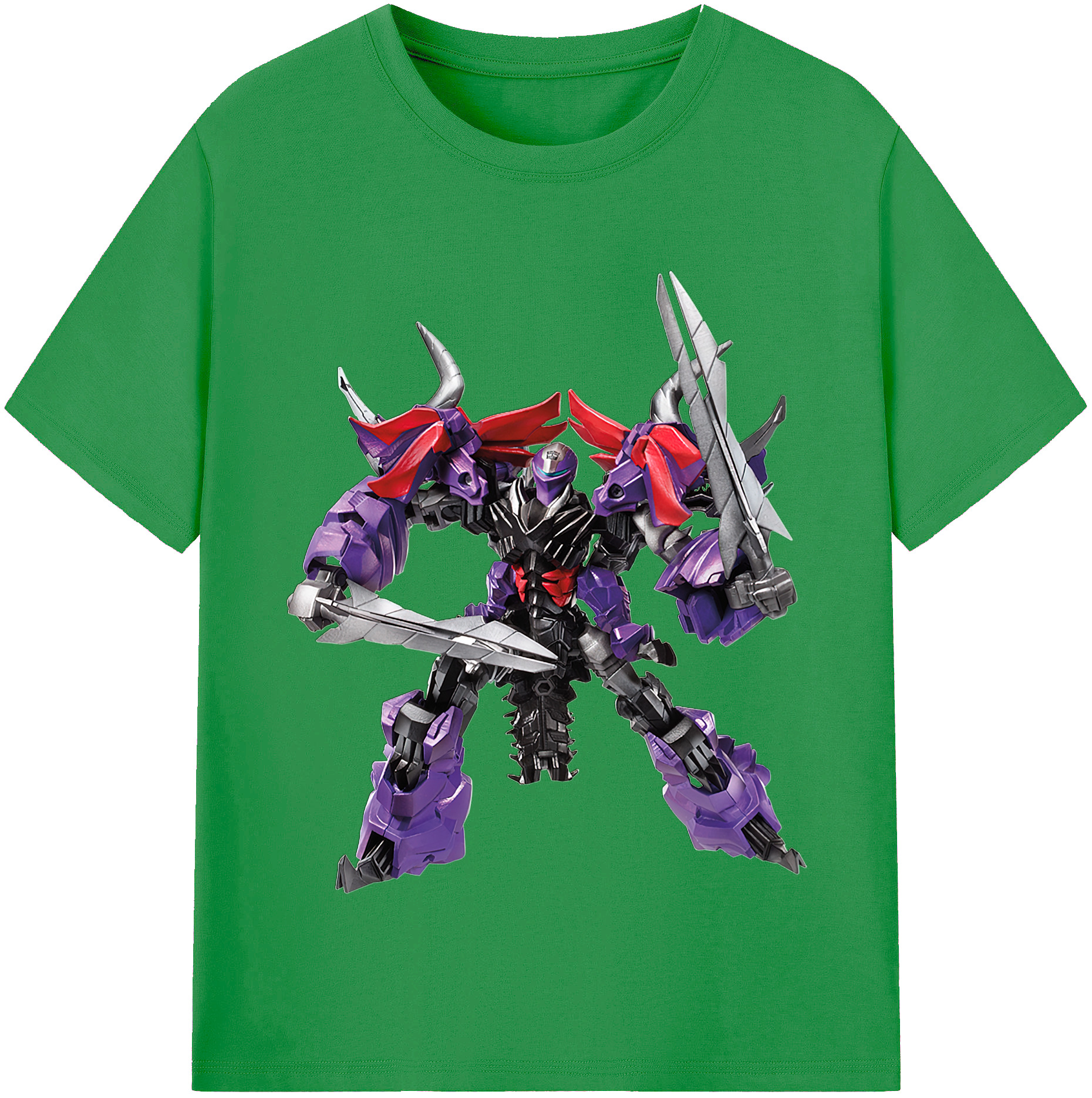 （画像用）  レディースカジュアルプリントTシャツ（綿100％）