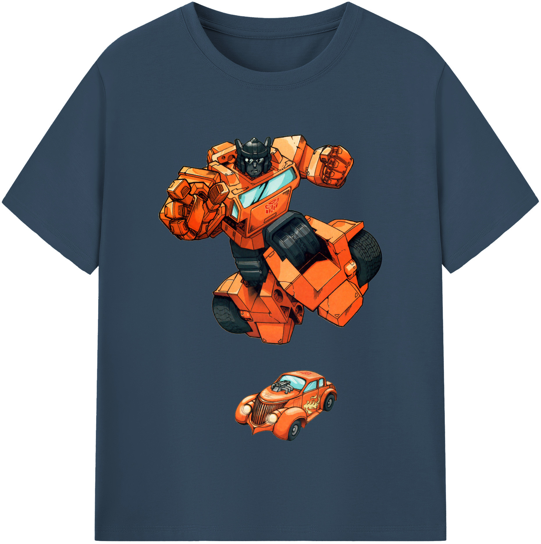 （画像用）  レディースカジュアルプリントTシャツ（綿100％）