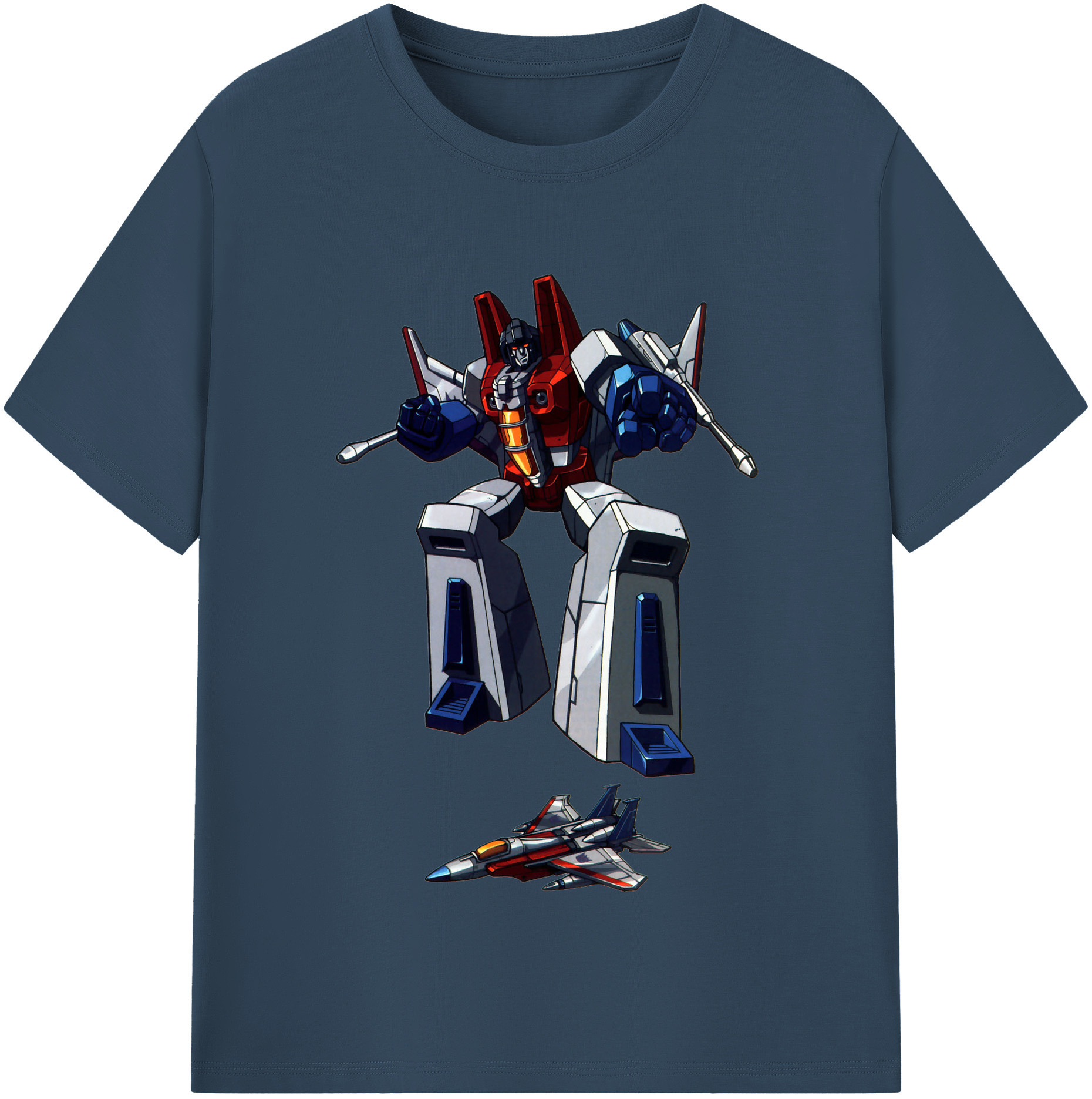 （画像用）  レディースカジュアルプリントTシャツ（綿100％）