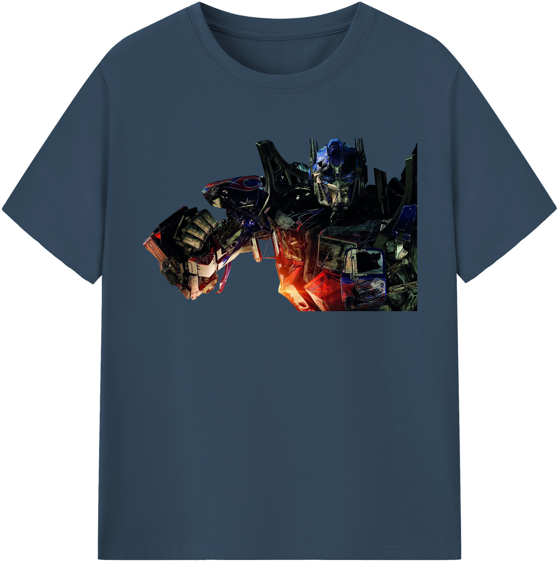 （画像用）  レディースカジュアルプリントTシャツ（綿100％）