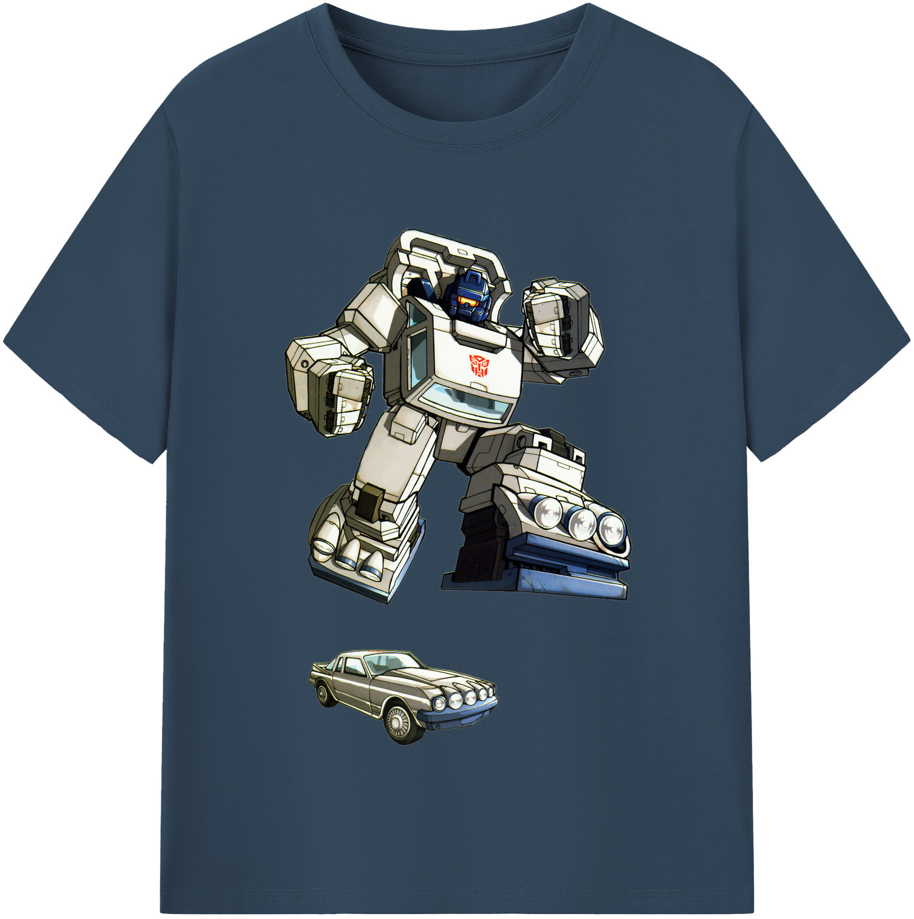 （画像用）  レディースカジュアルプリントTシャツ（綿100％）