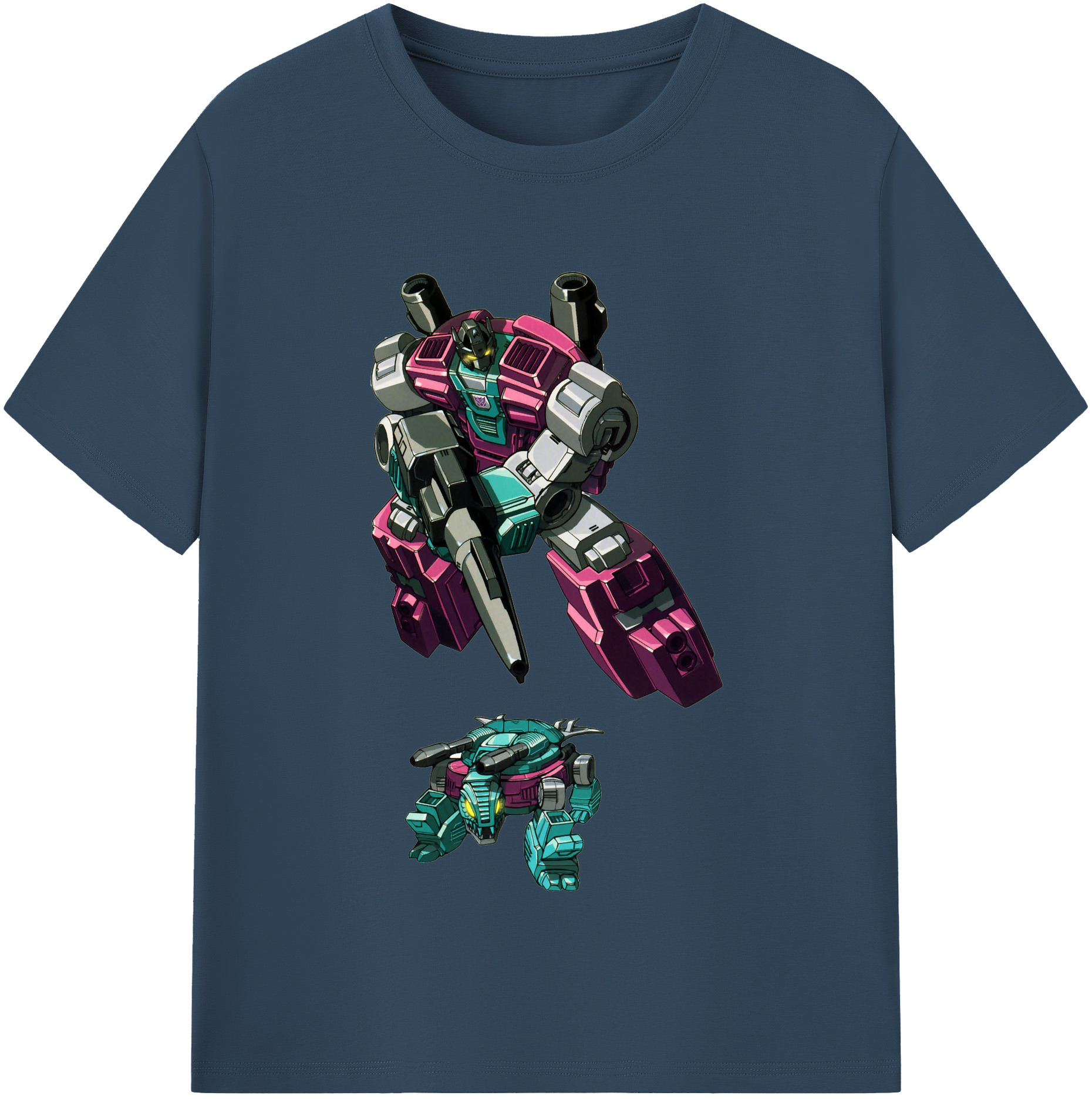 （画像用）  レディースカジュアルプリントTシャツ（綿100％）