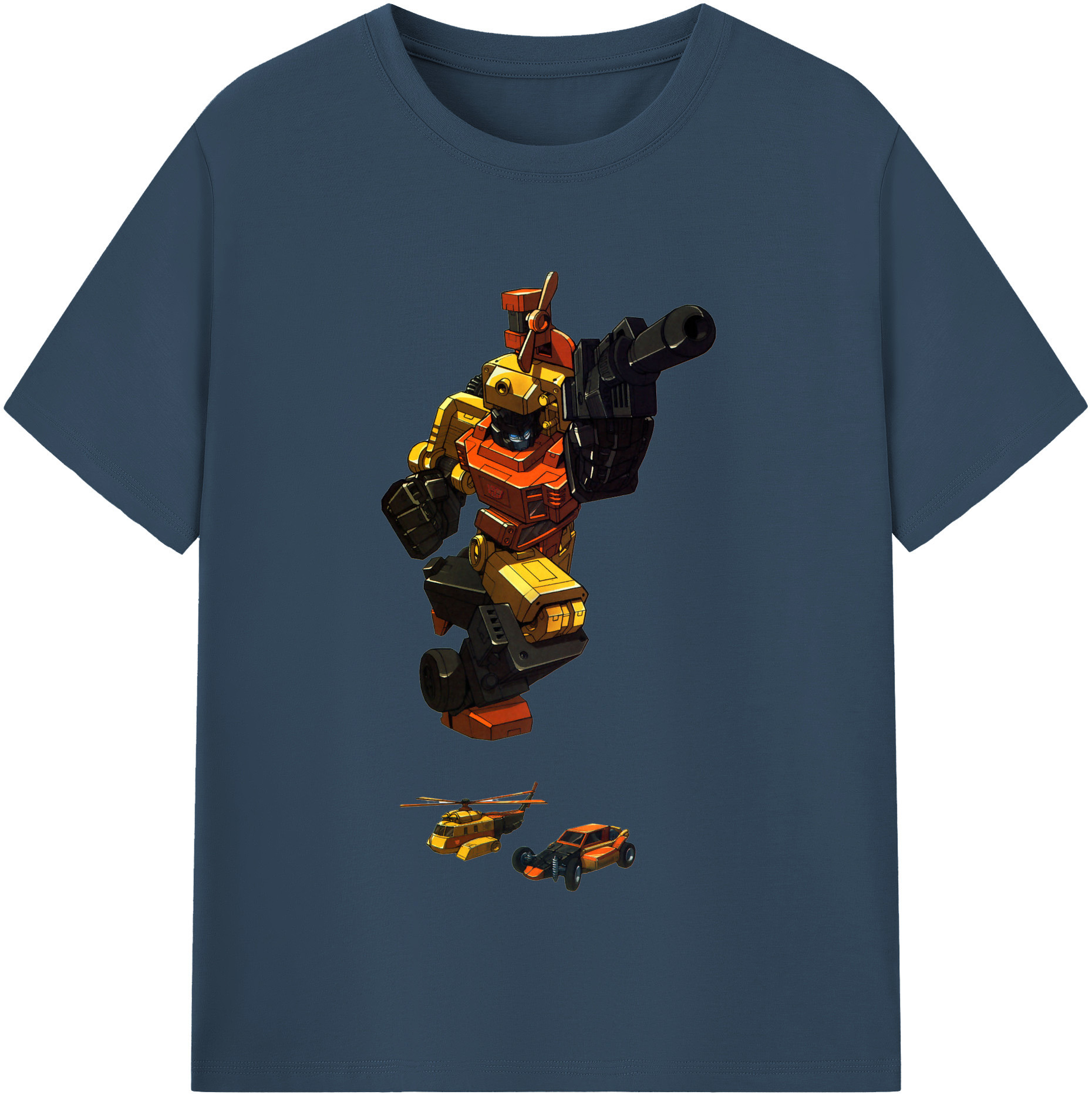 （画像用）  レディースカジュアルプリントTシャツ（綿100％）