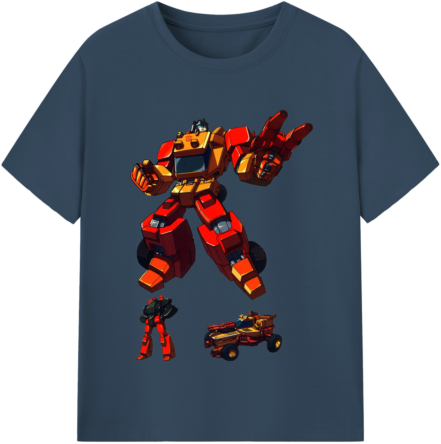 （画像用）  レディースカジュアルプリントTシャツ（綿100％）