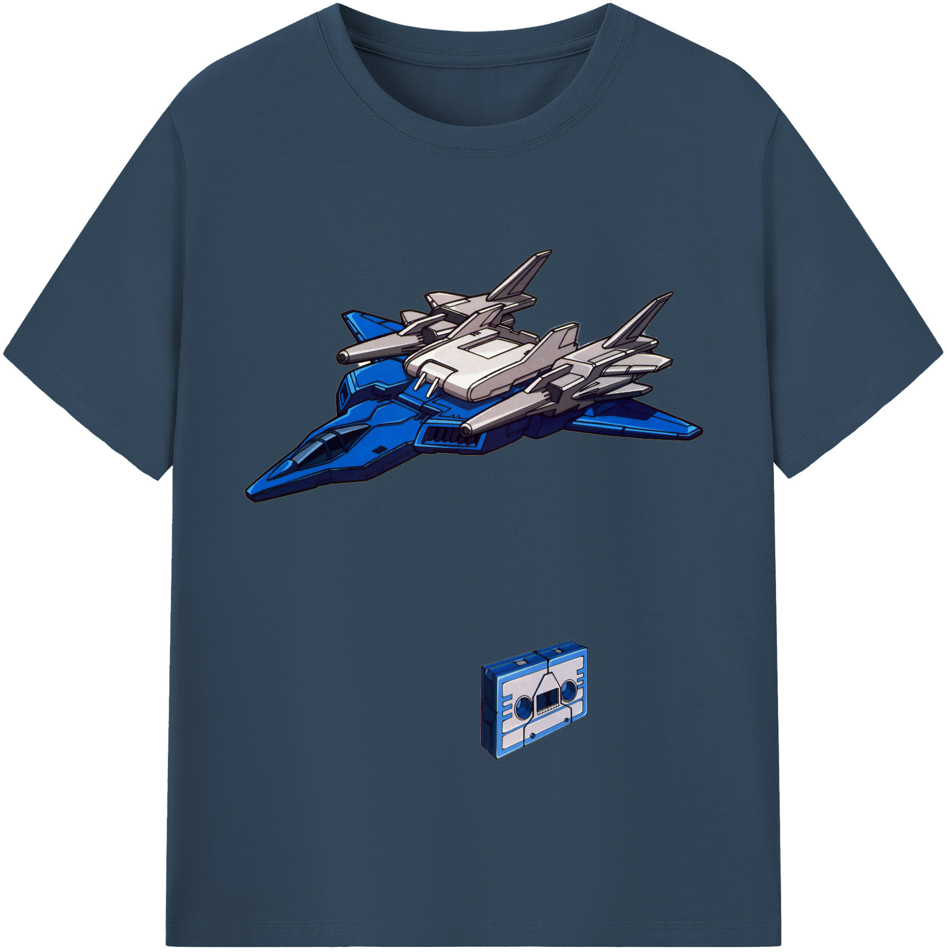 （画像用）  レディースカジュアルプリントTシャツ（綿100％）