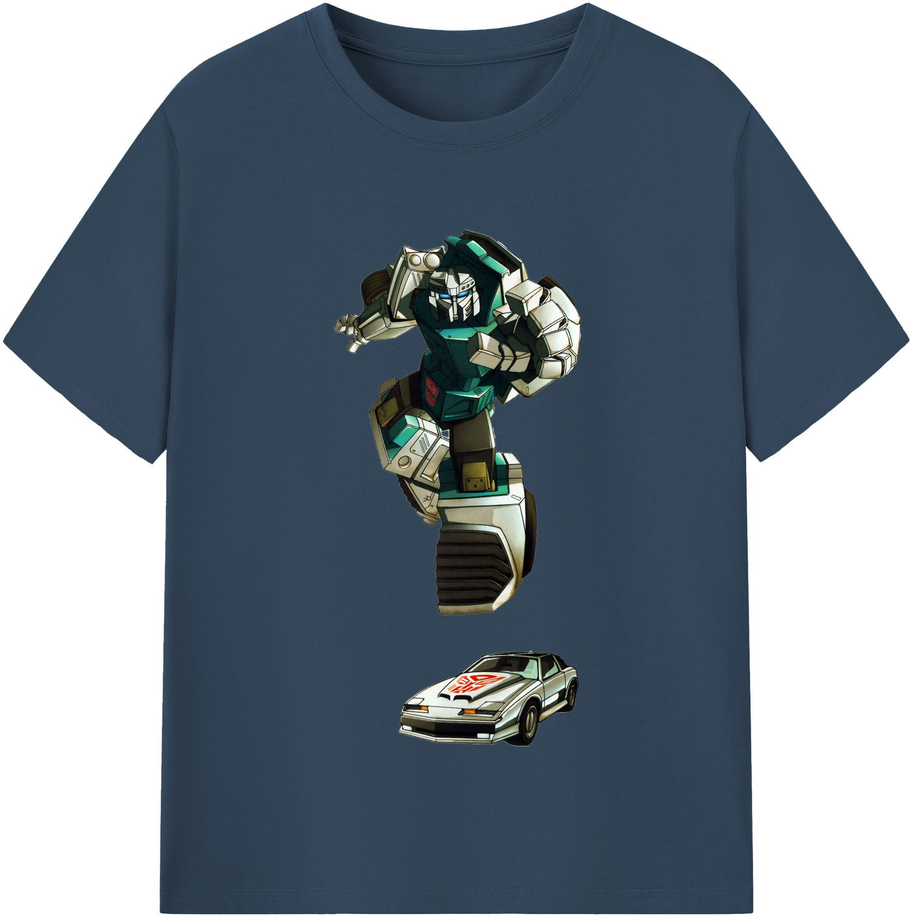 （画像用）  レディースカジュアルプリントTシャツ（綿100％）
