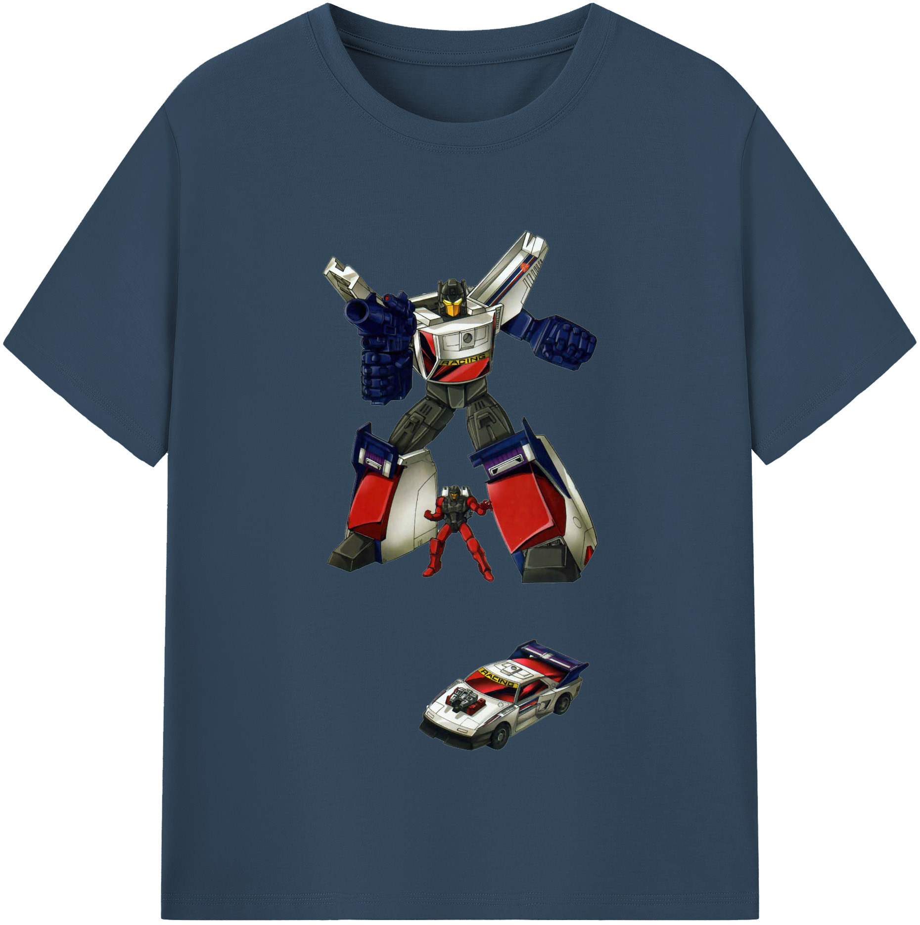  レディースカジュアルプリントTシャツ（綿100％）