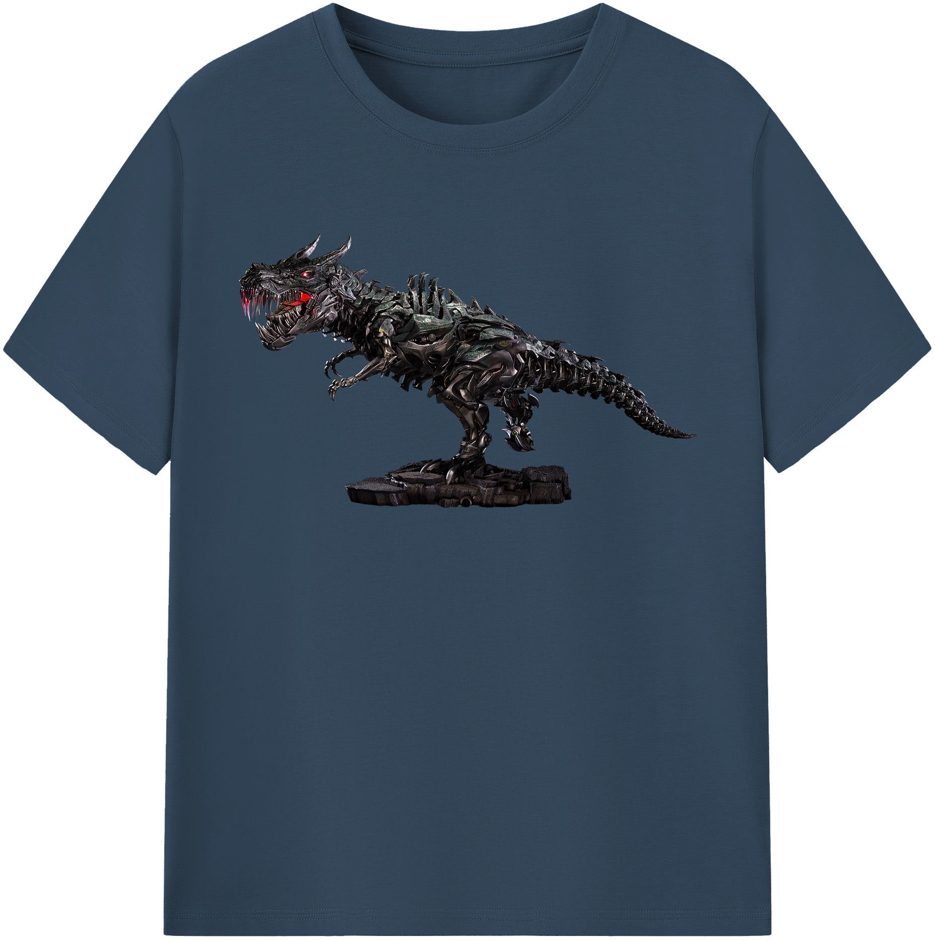 （画像用）  レディースカジュアルプリントTシャツ（綿100％）
