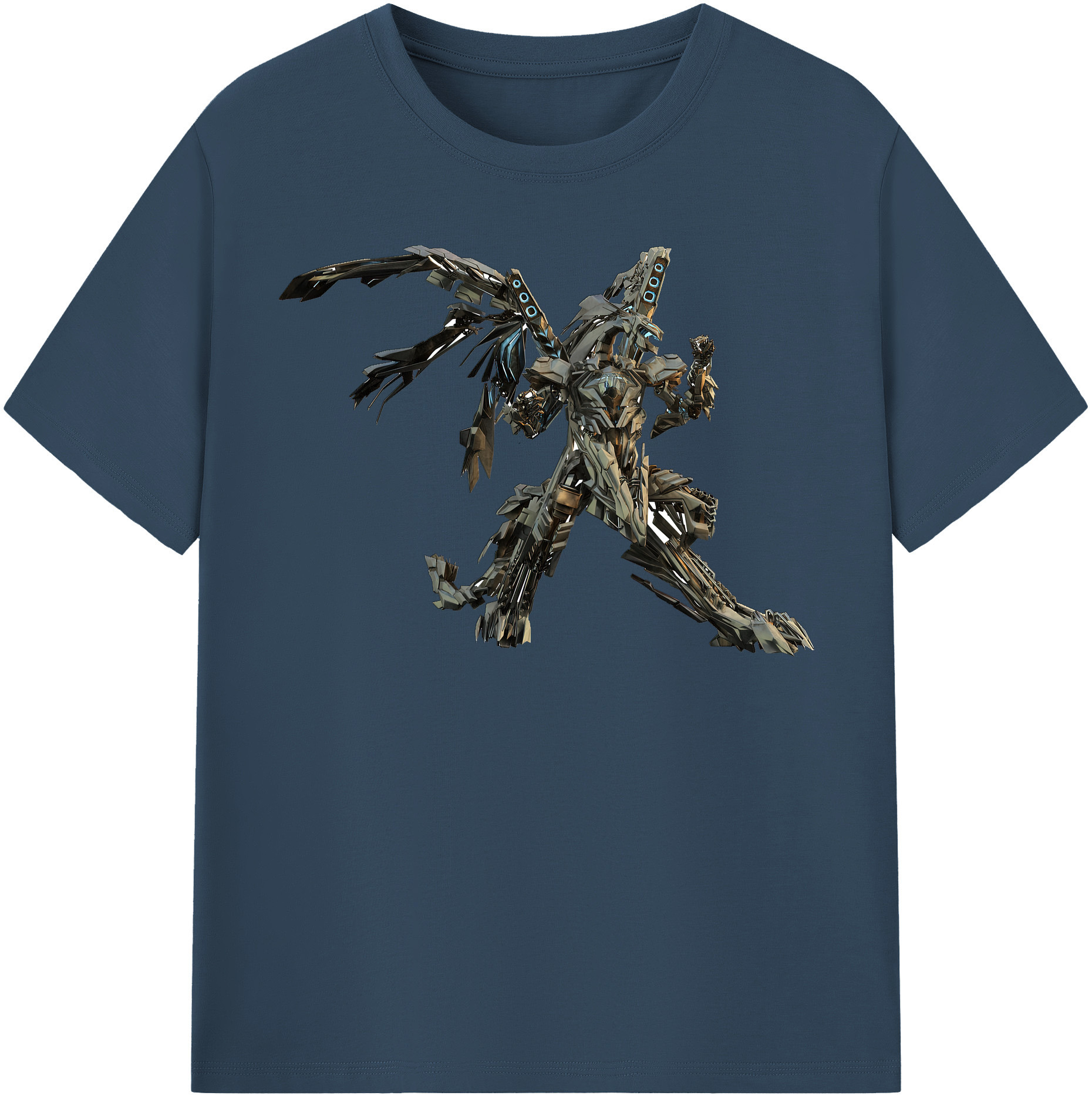 （画像用）  レディースカジュアルプリントTシャツ（綿100％）