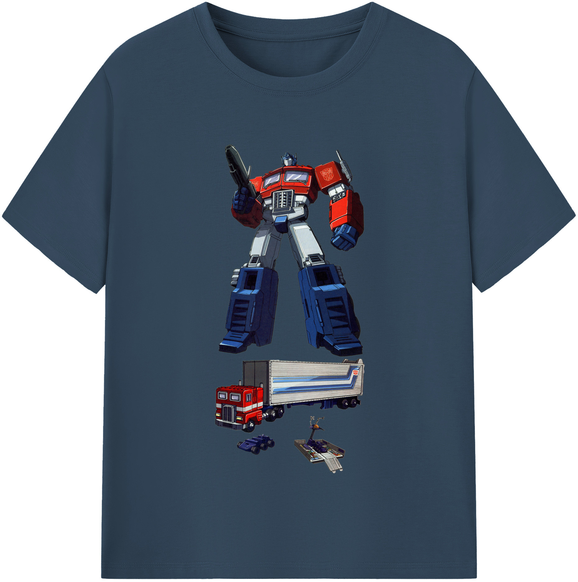 （画像用）  レディースカジュアルプリントTシャツ（綿100％）