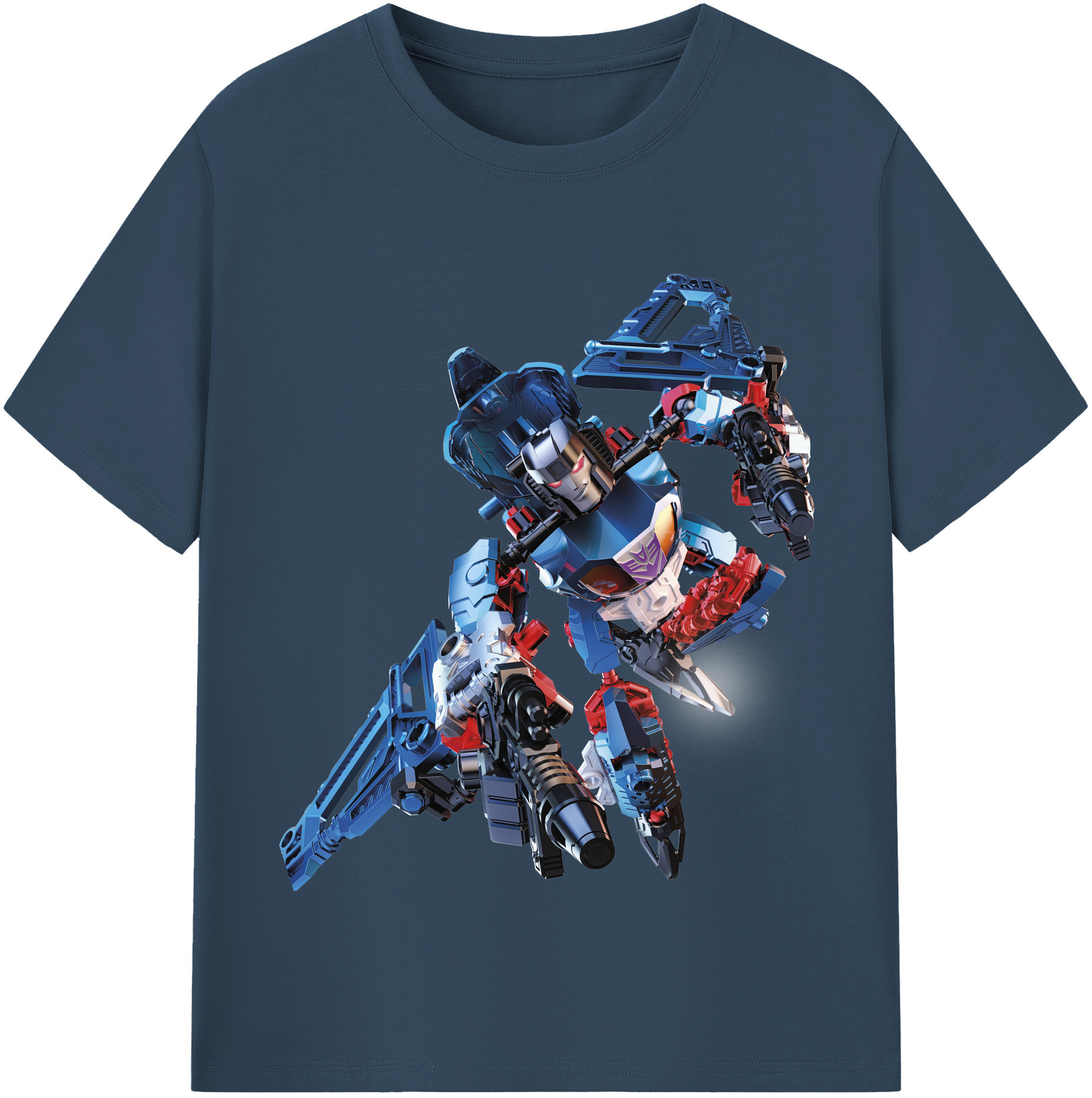 （画像用）  レディースカジュアルプリントTシャツ（綿100％）