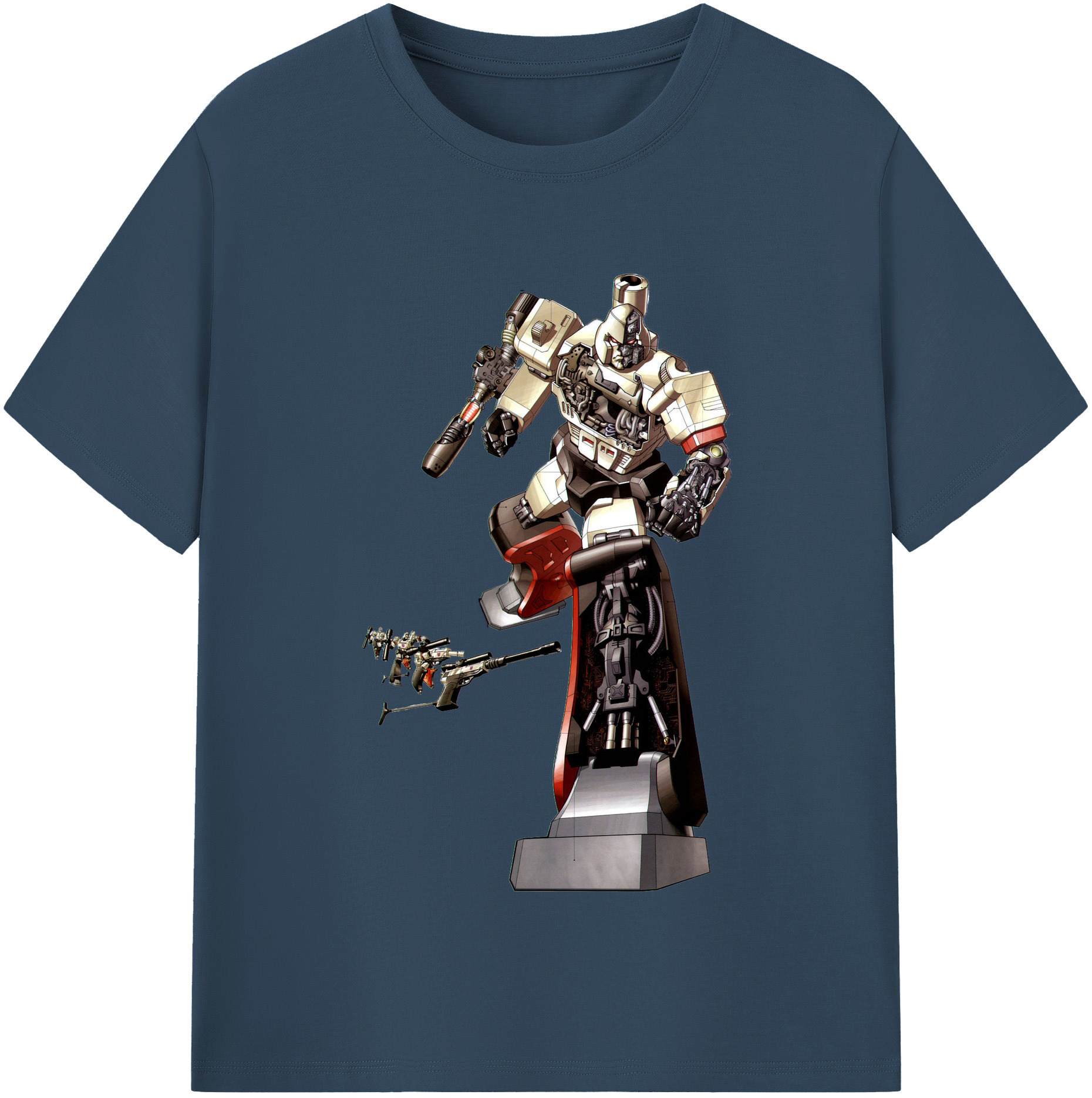（画像用）  レディースカジュアルプリントTシャツ（綿100％）