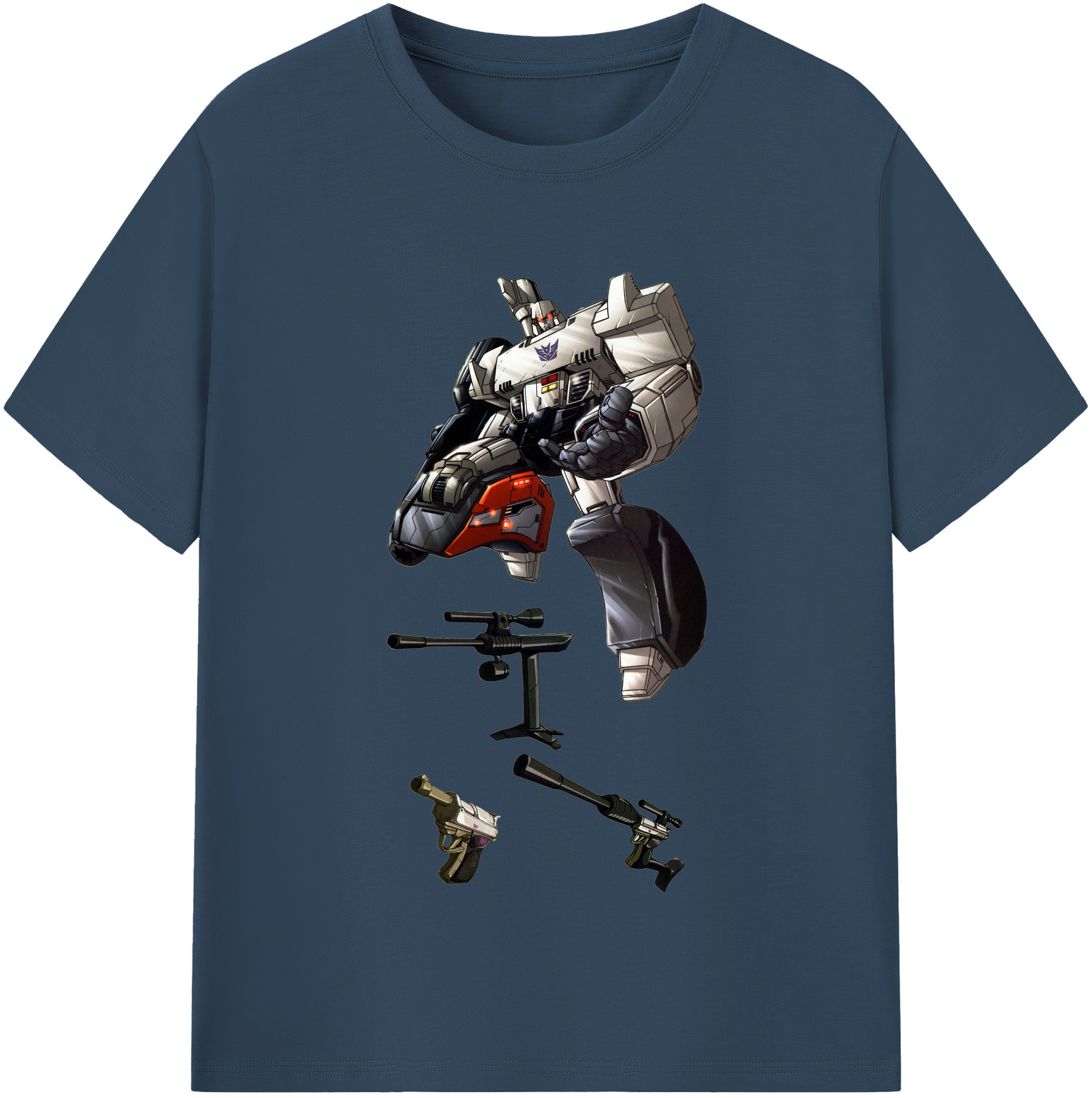 （画像用）  レディースカジュアルプリントTシャツ（綿100％）