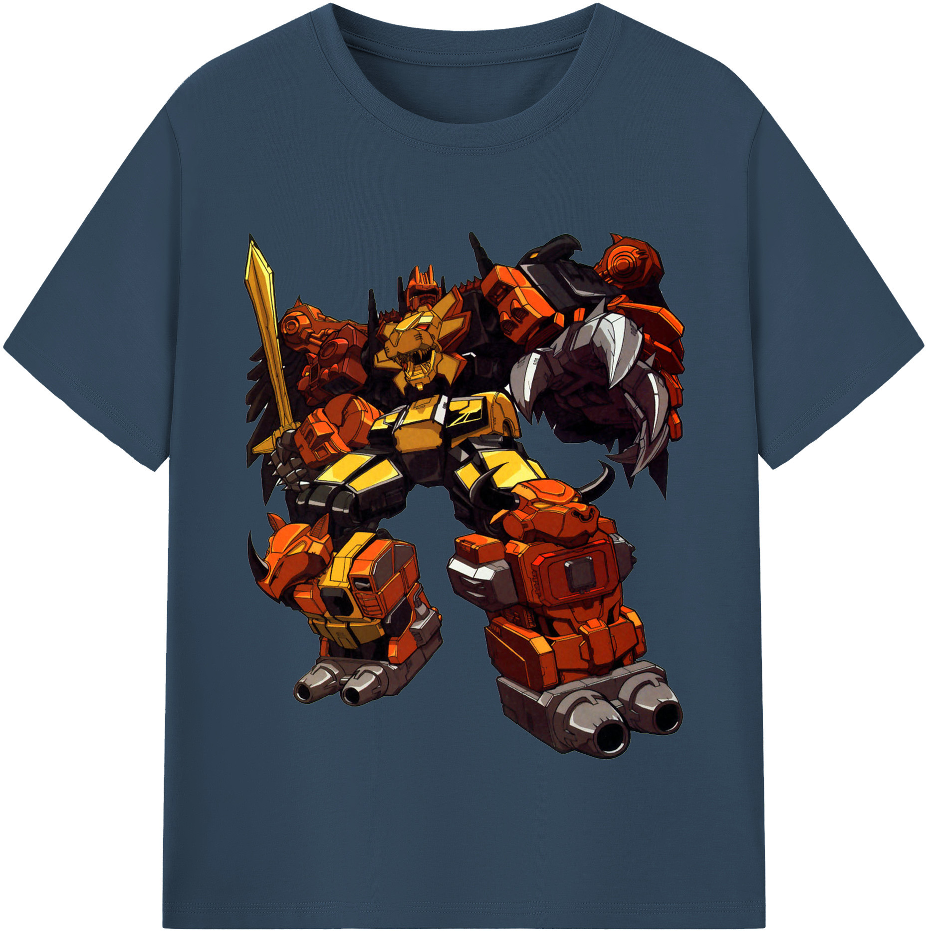 （画像用）  レディースカジュアルプリントTシャツ（綿100％）