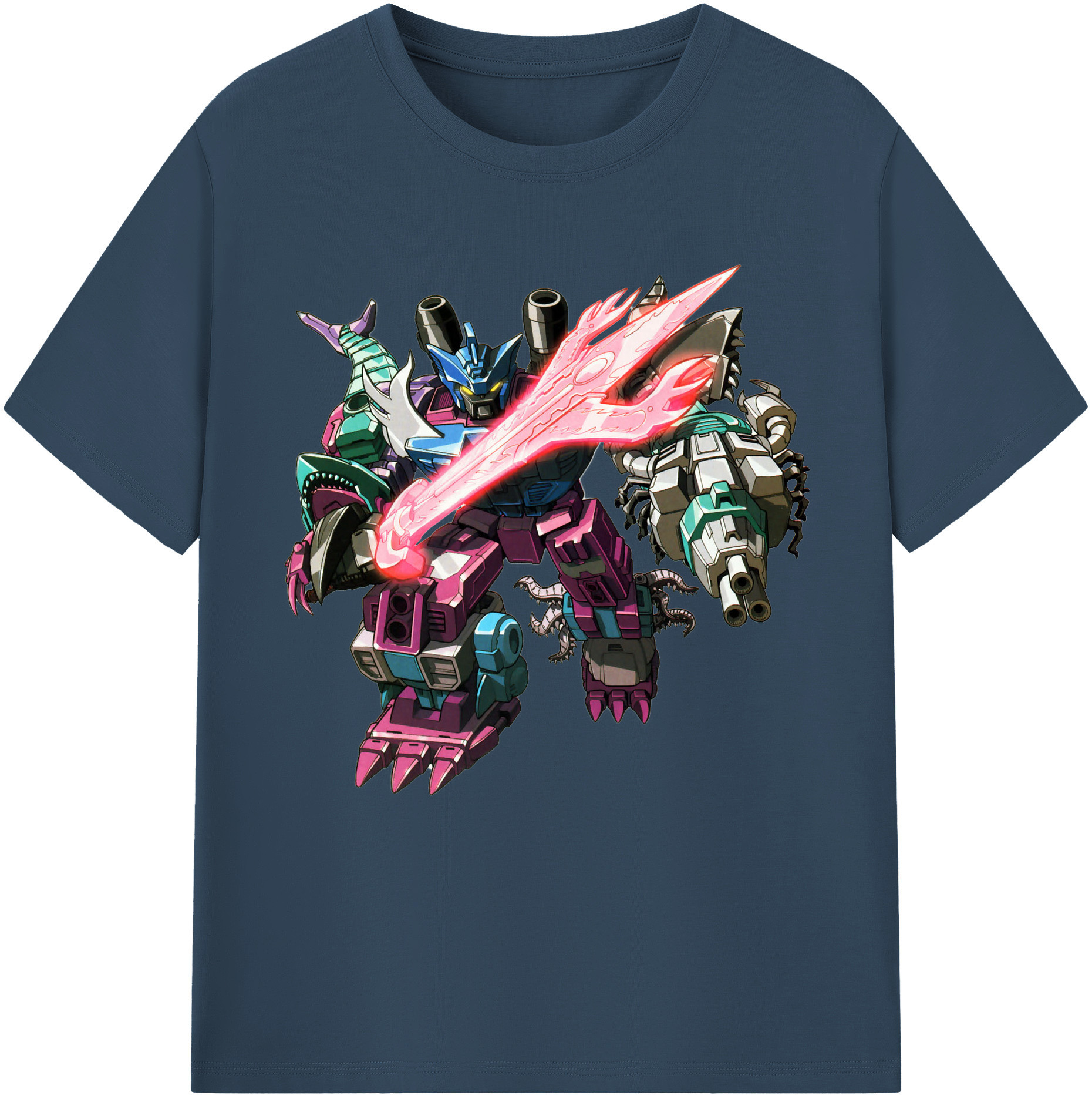 （画像用）  レディースカジュアルプリントTシャツ（綿100％）