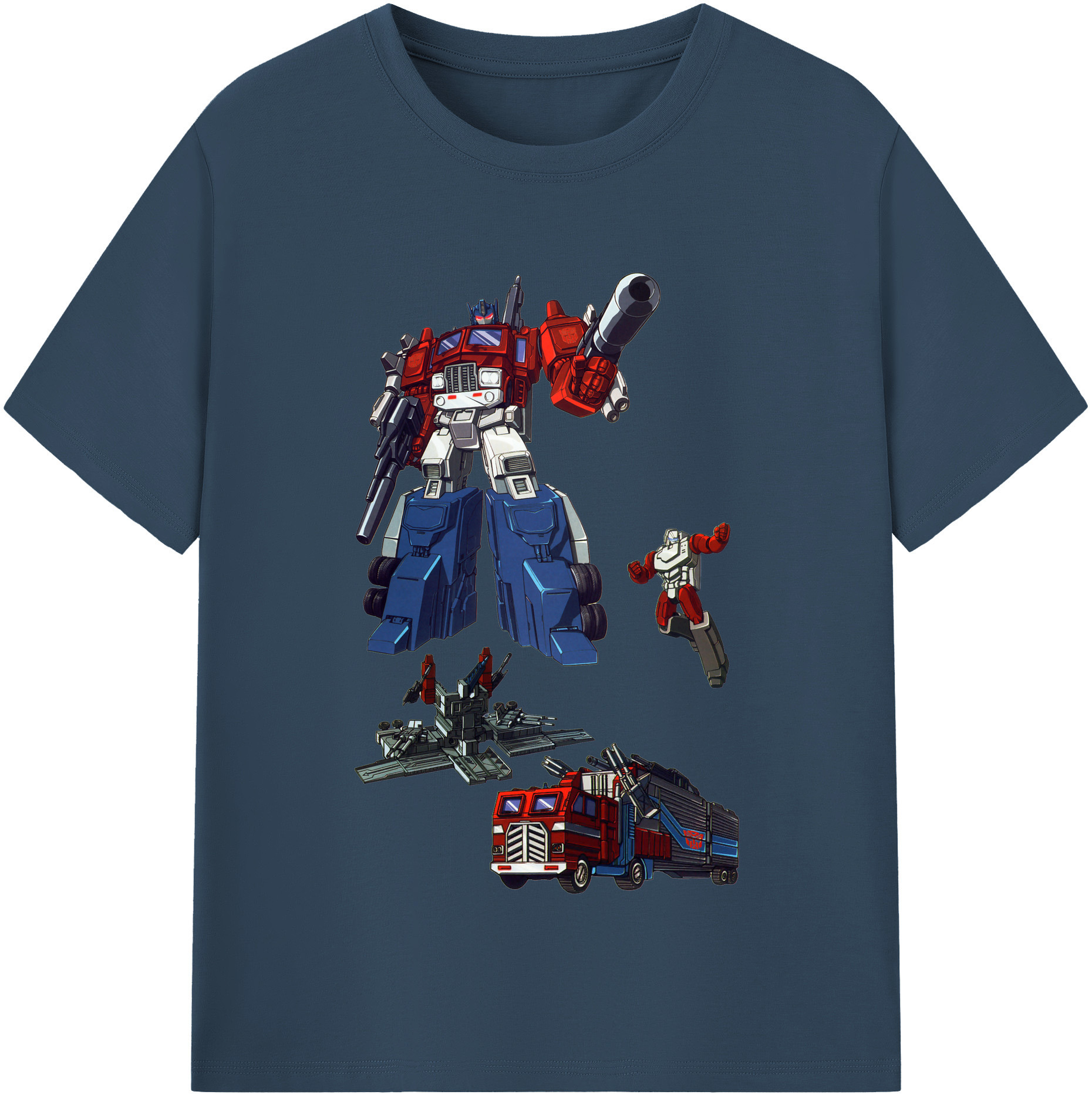 （画像用）  レディースカジュアルプリントTシャツ（綿100％）