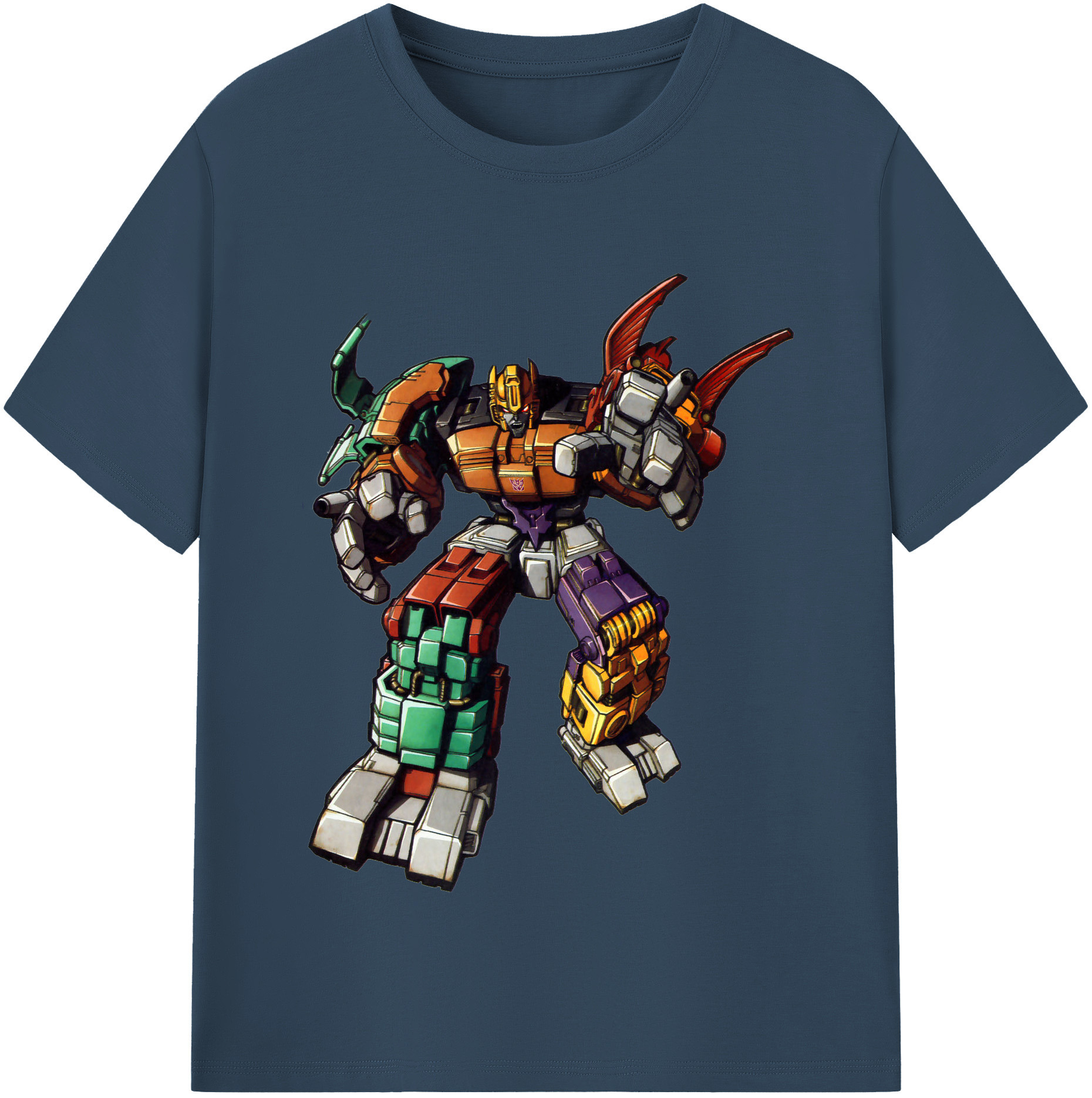 （画像用）  レディースカジュアルプリントTシャツ（綿100％）