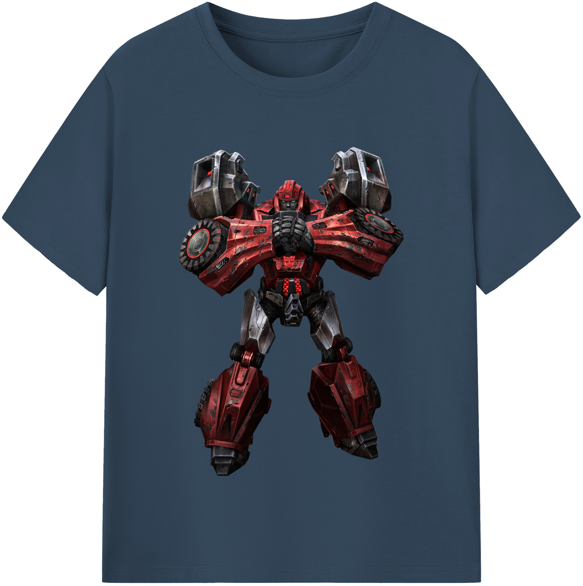 （画像用）  レディースカジュアルプリントTシャツ（綿100％）