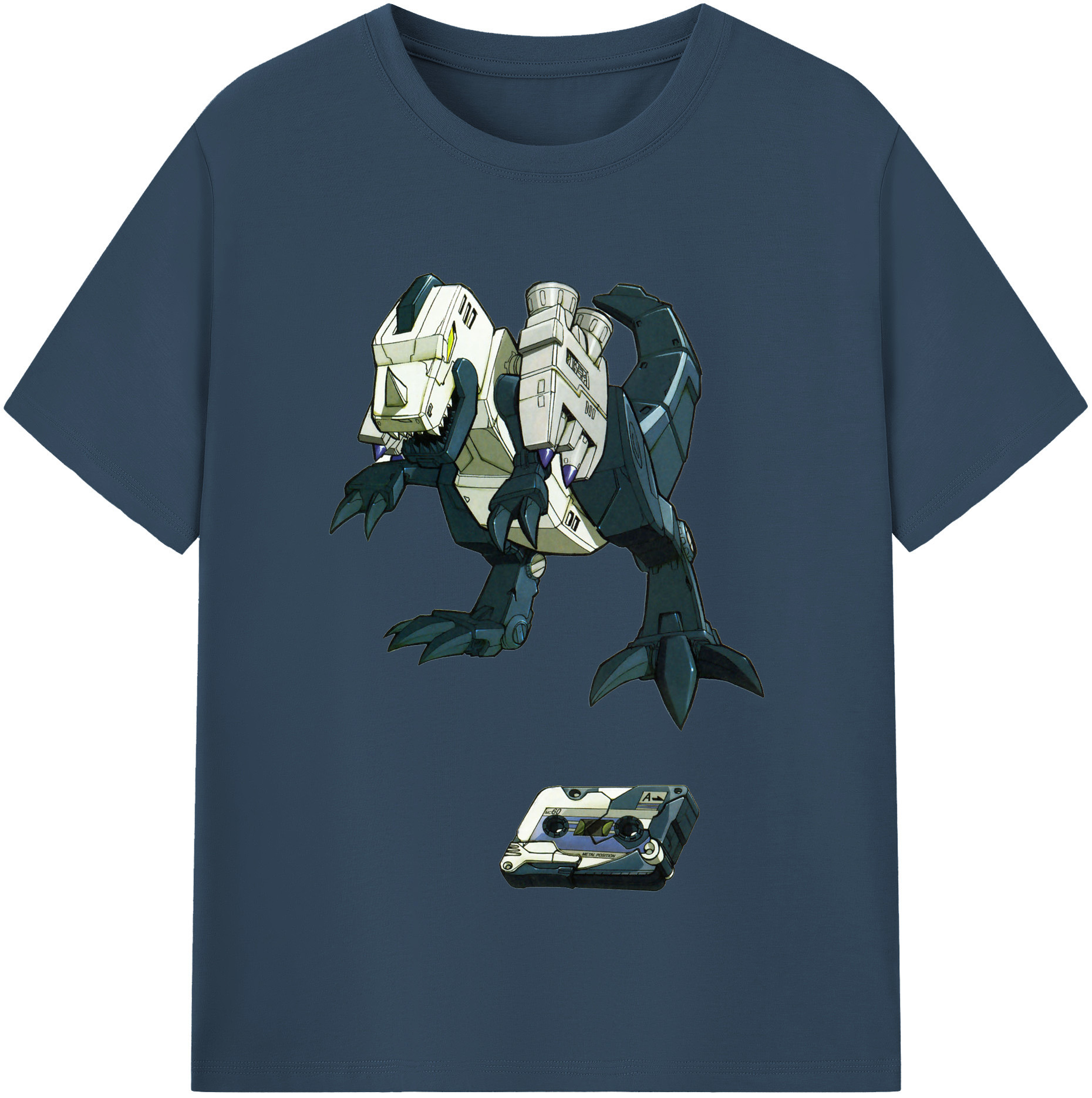 （画像用）  レディースカジュアルプリントTシャツ（綿100％）